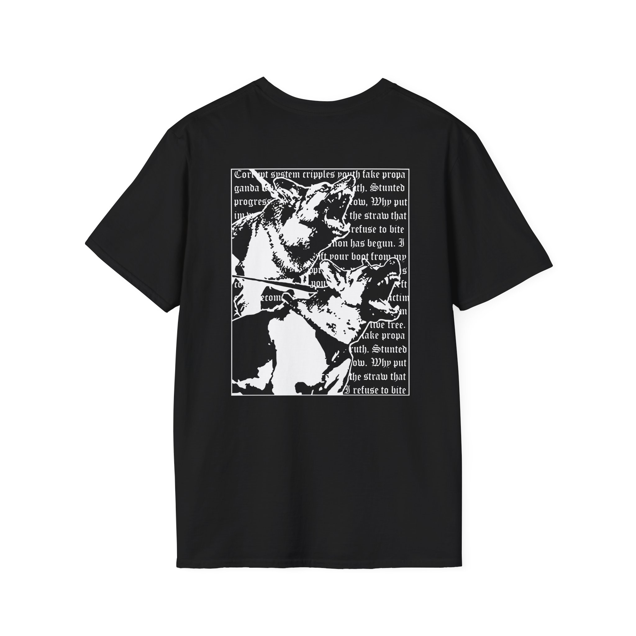 Jesus Piece Tortured Unisex Softstyle T-Shirt
