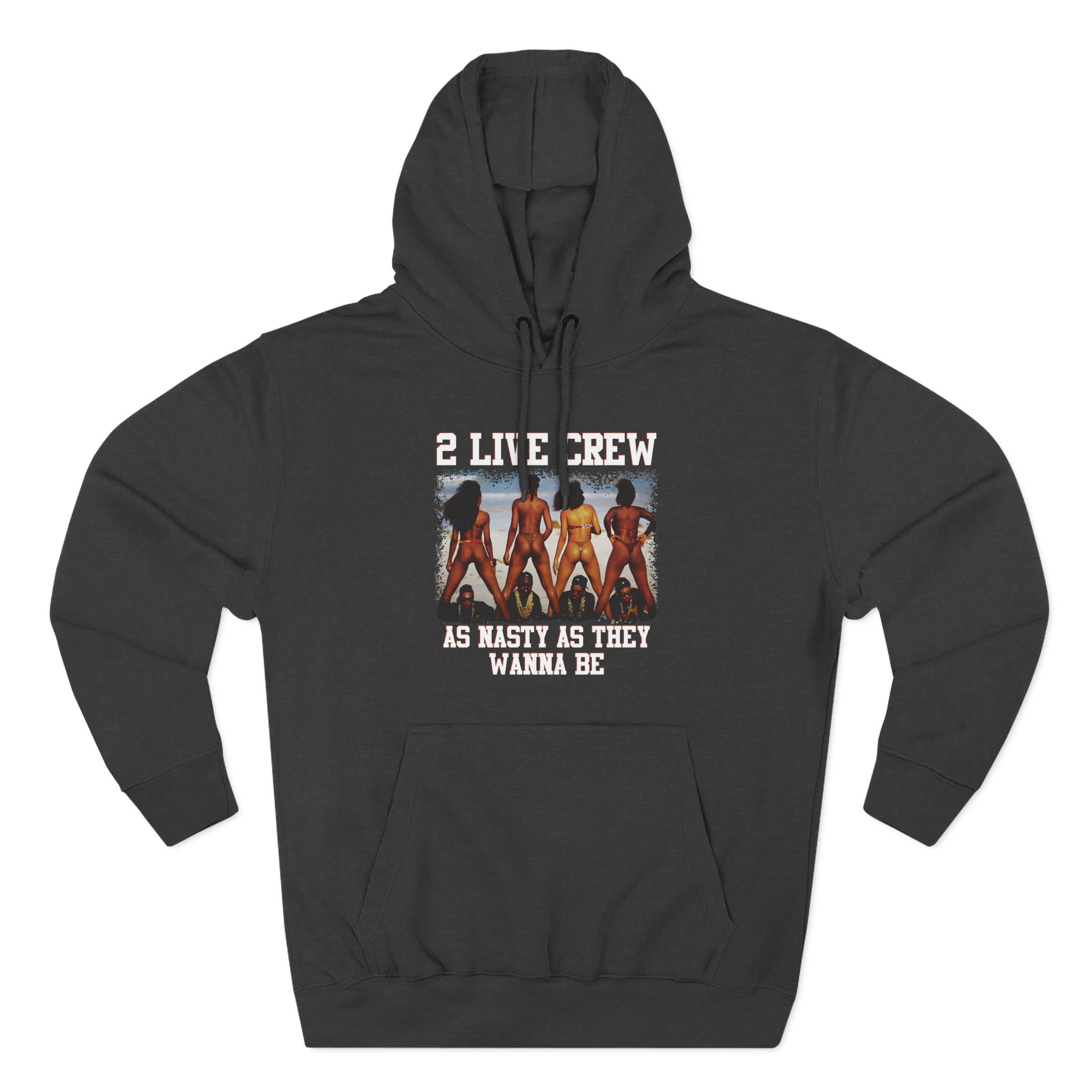 2 Live Crew Three-Panel Fleece Hoodie