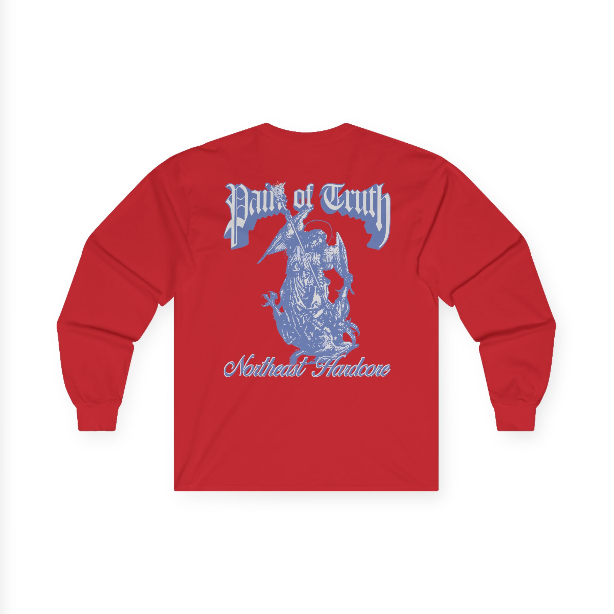 Pain of Truth Not Through Blood Unisex Ultra Cotton Long Sleeve Tee