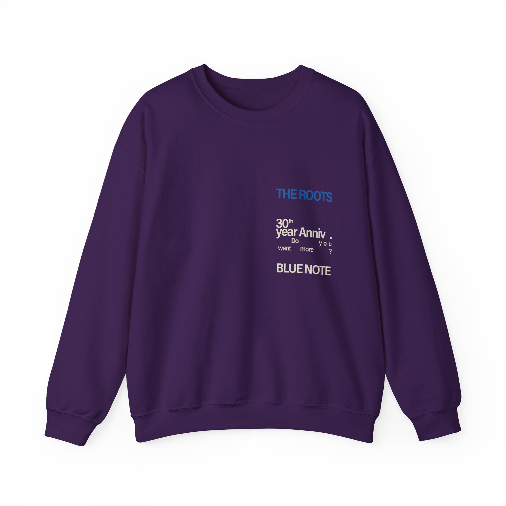 The Roots Blue Note 30th Anniversary Unisex Heavy Blendâ„¢ Crewneck Sweatshirt