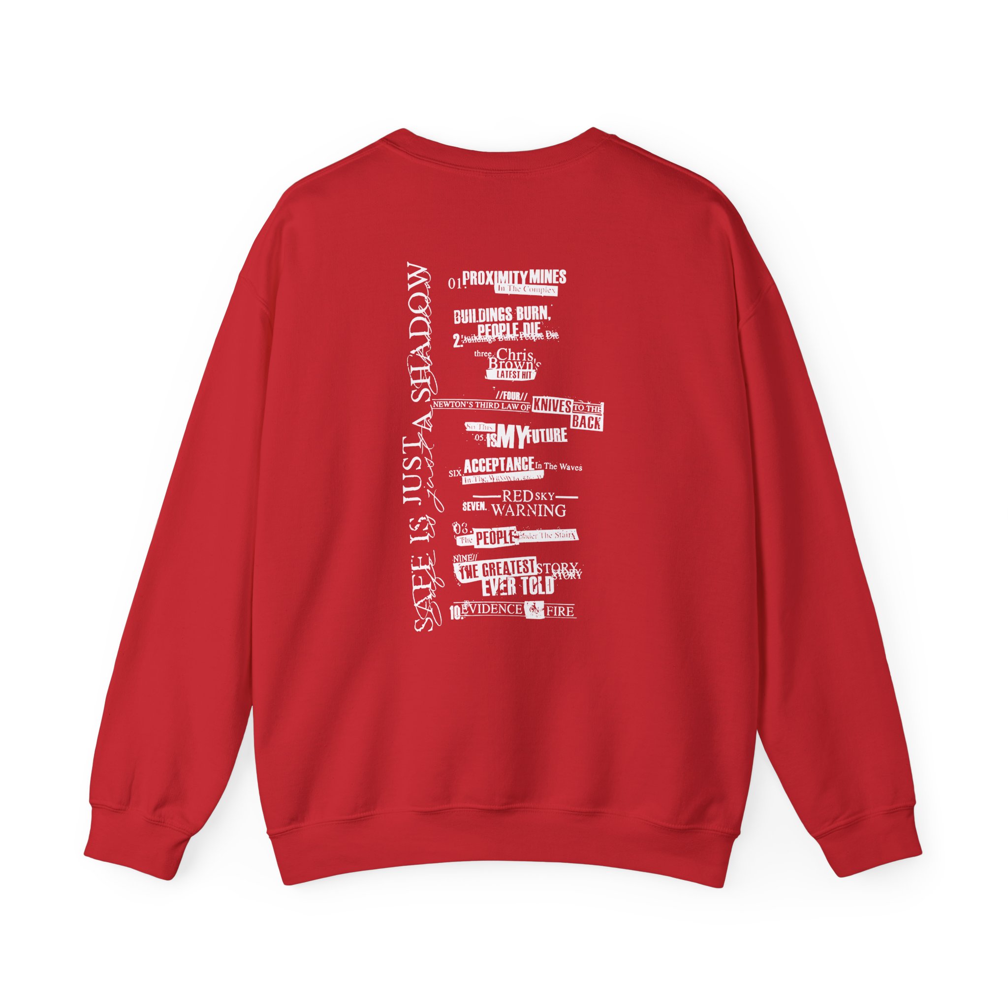 Ice Nine Kills Safe is Just a Shadow Unisex Heavy Blendâ„¢ Crewneck Sweatshirt