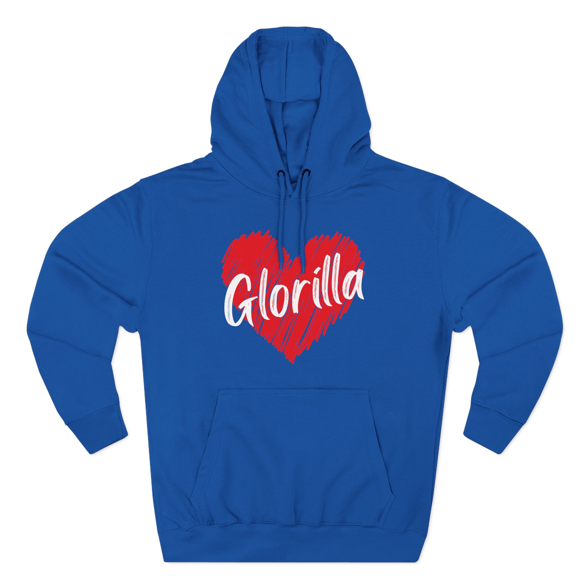 I Love Glorilla Three-Panel Fleece Hoodie