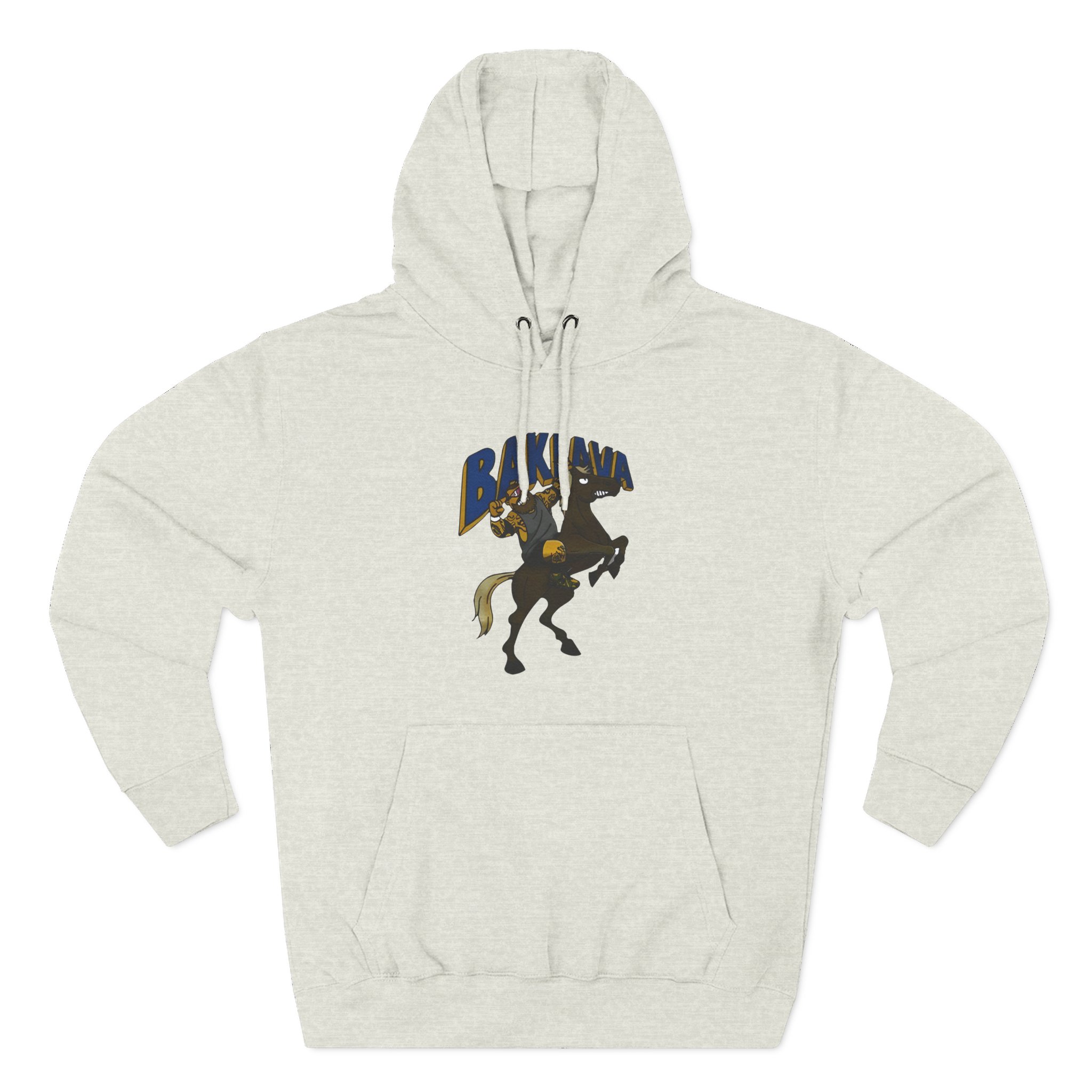 Action Bronson Baklava Horse Three-Panel Fleece Hoodie