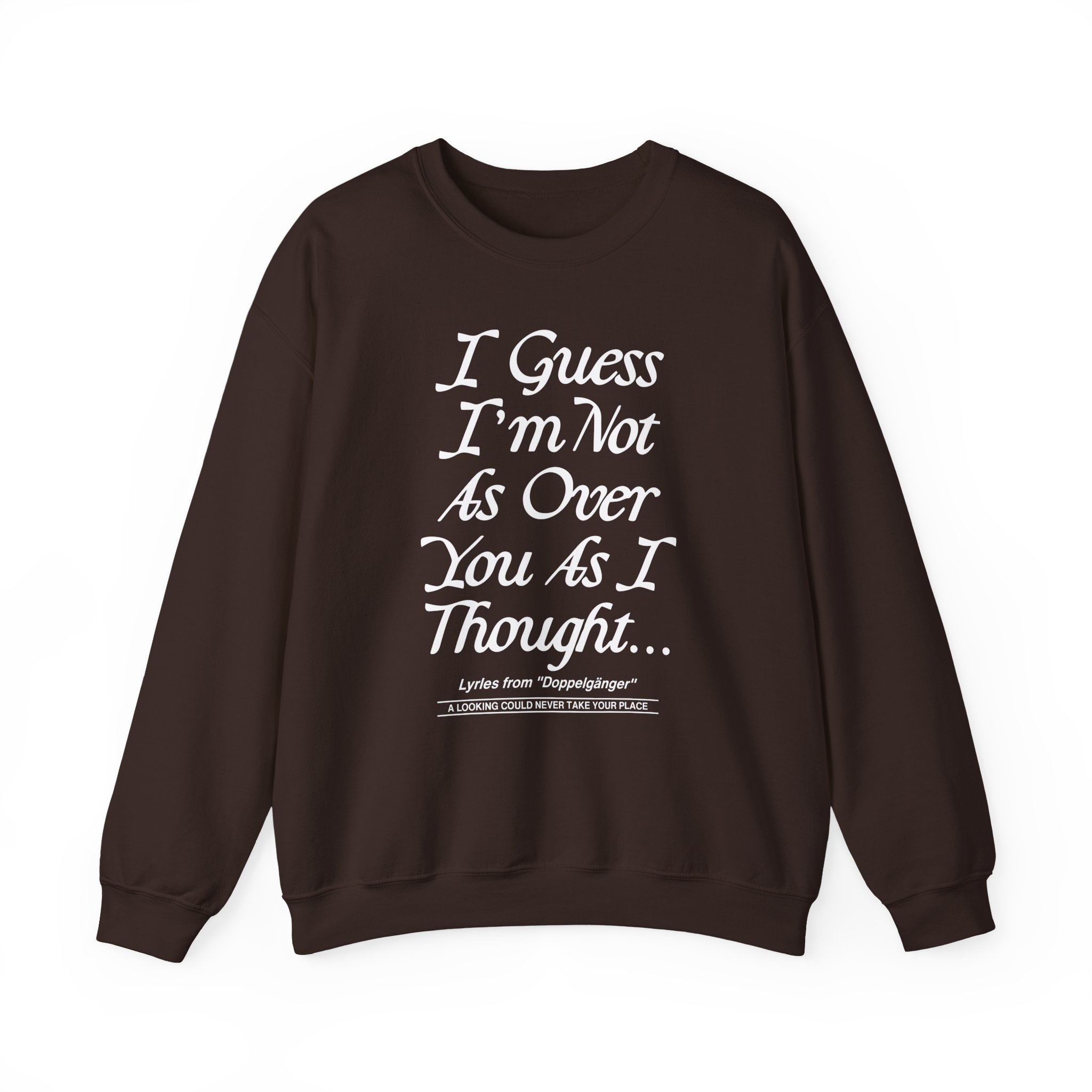 Joshua Bassett Doppelgänger Lyric Unisex Heavy Blend™ Crewneck Sweatshirt
