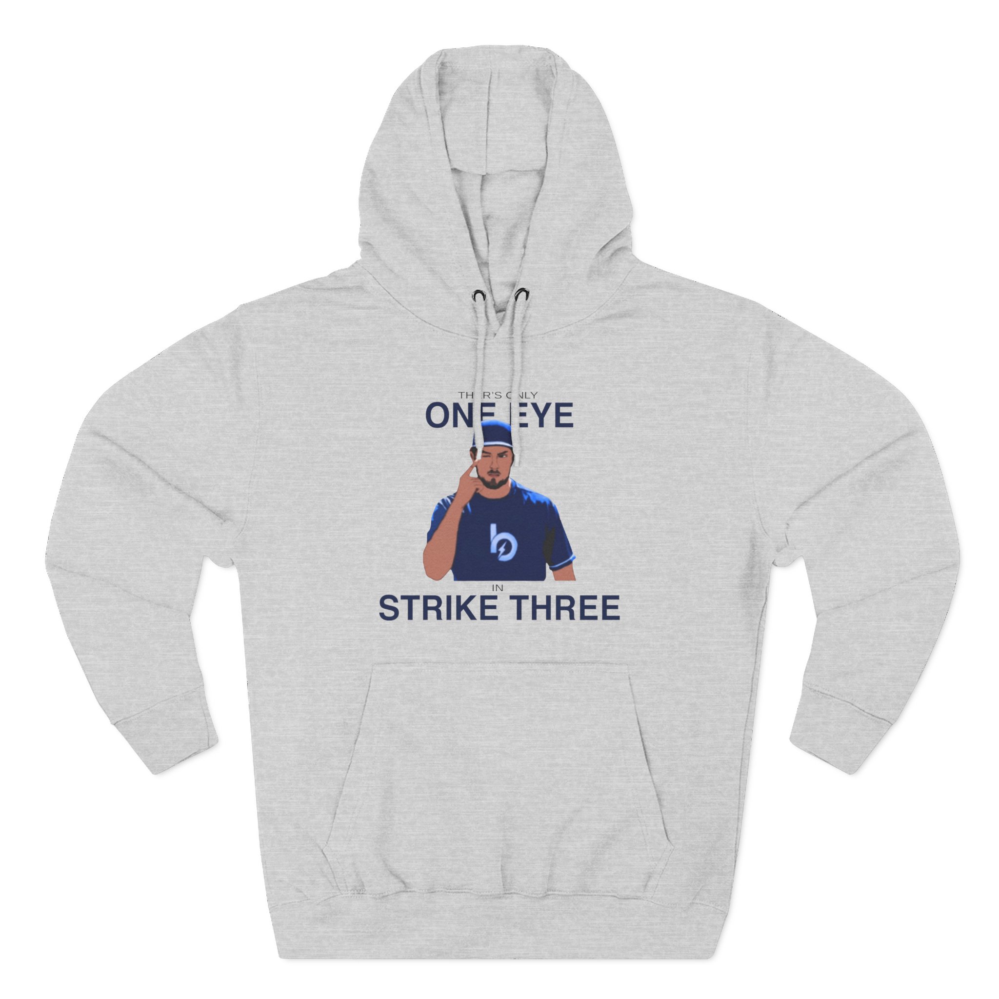 Trevor Bauer One Eye Strike Three Three-Panel Fleece Hoodie