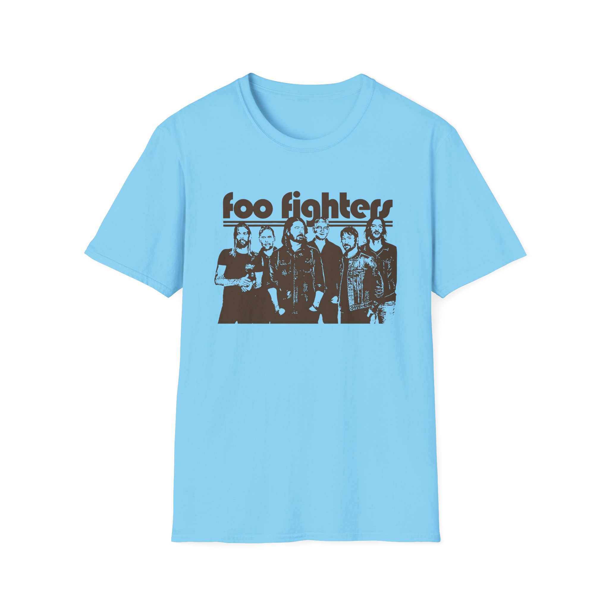 Foo Fighters Retro Vibes Unisex Softstyle T-Shirt