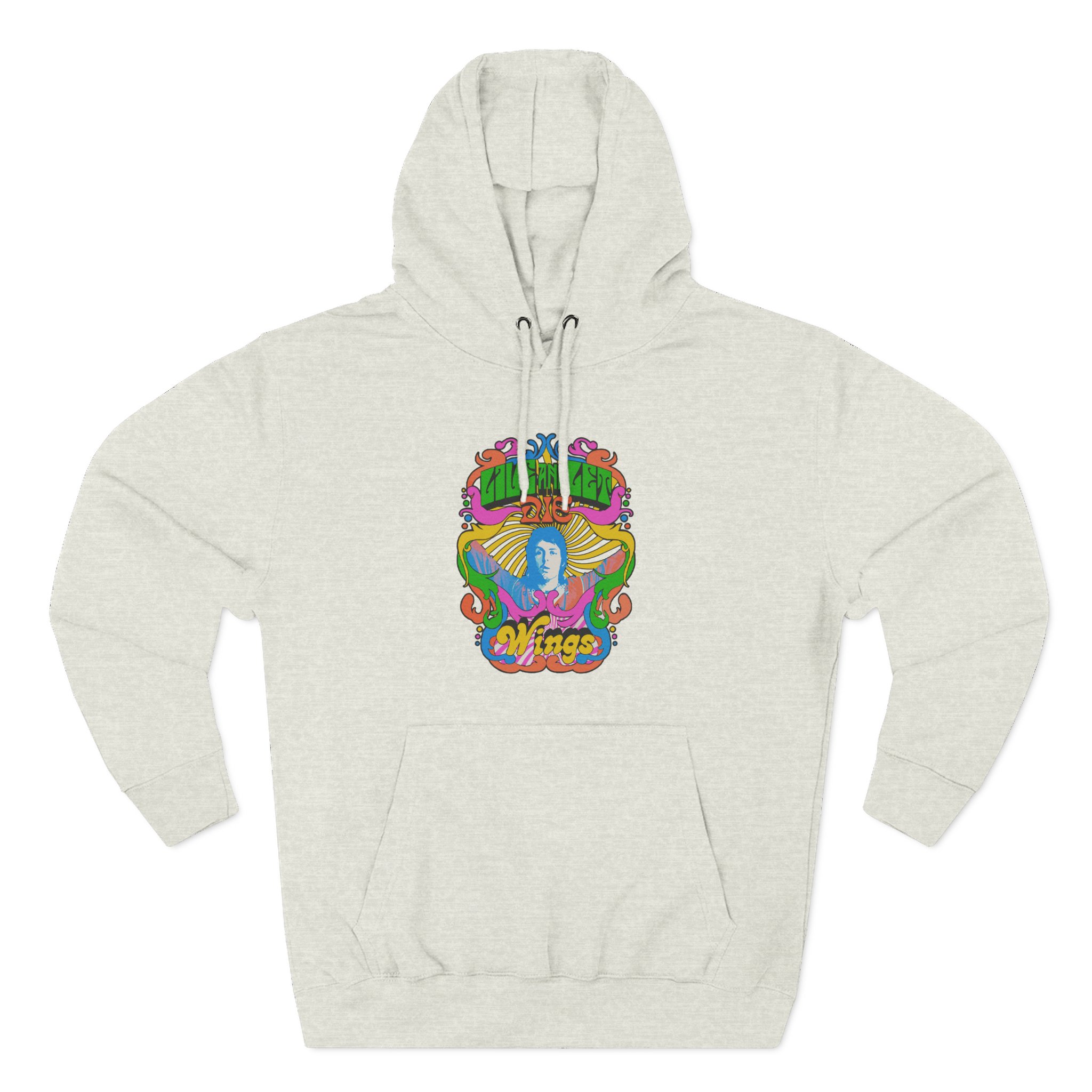 Wings Live And Let Die Three-Panel Fleece Hoodie