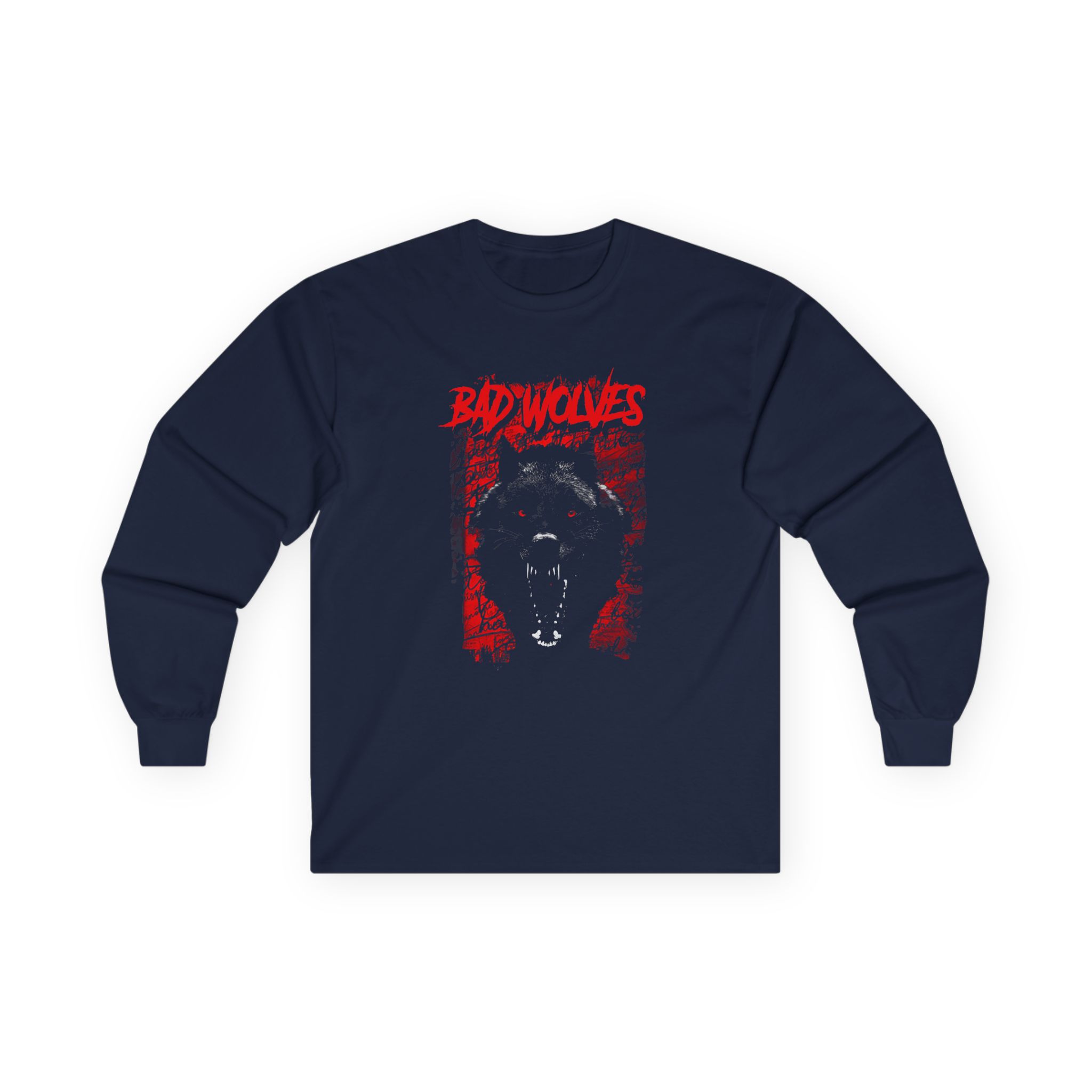 Bad Wolves Big Wolf Unisex Ultra Cotton Long Sleeve Tee