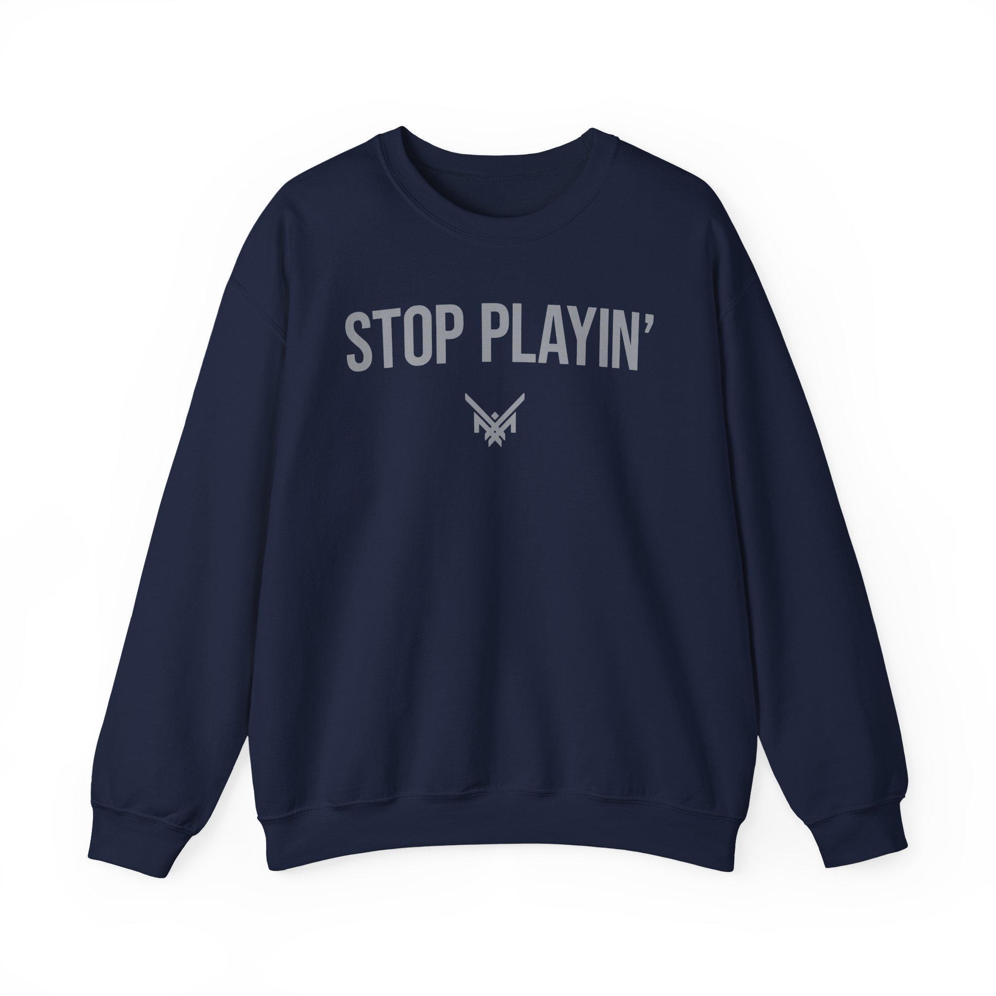 Maxx Crosby Stop Playin Unisex Heavy Blendâ„¢ Crewneck Sweatshirt