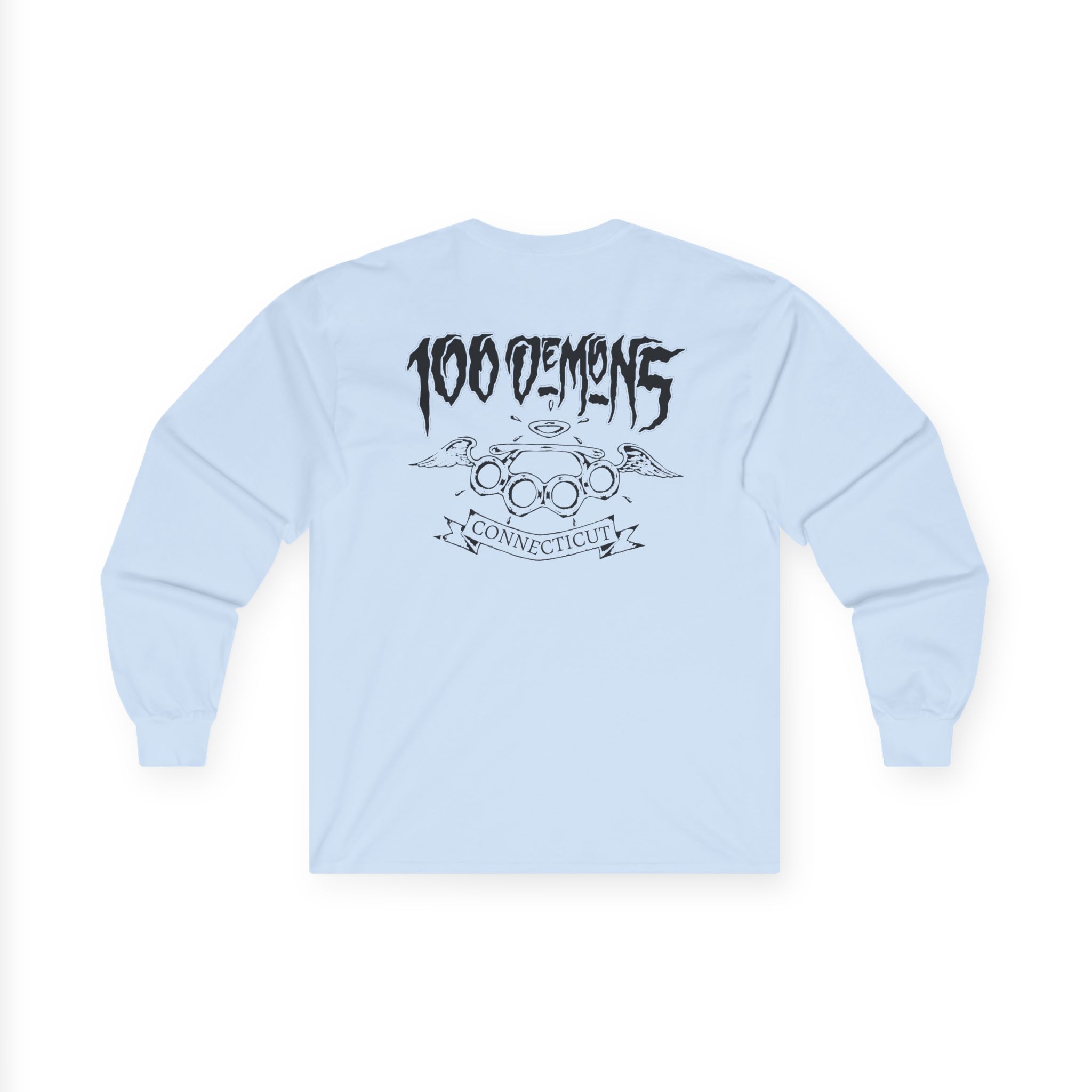 100 Demons Connecticut Hardcore Unisex Ultra Cotton Long Sleeve Tee