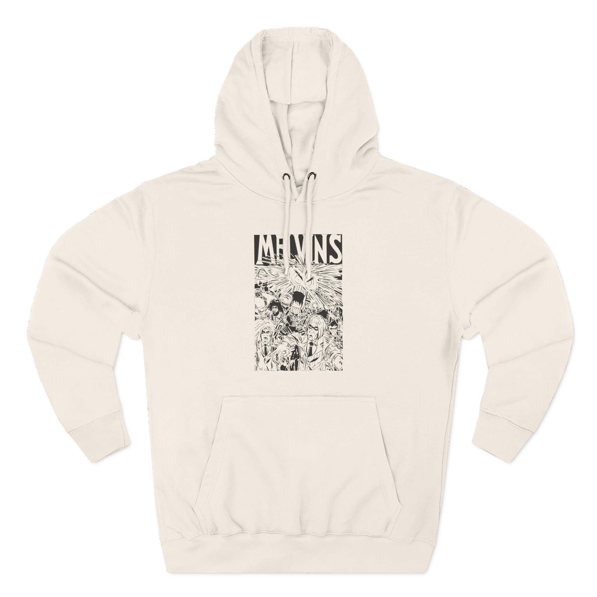 Melvins Sandwich Three-Panel Fleece Hoodie