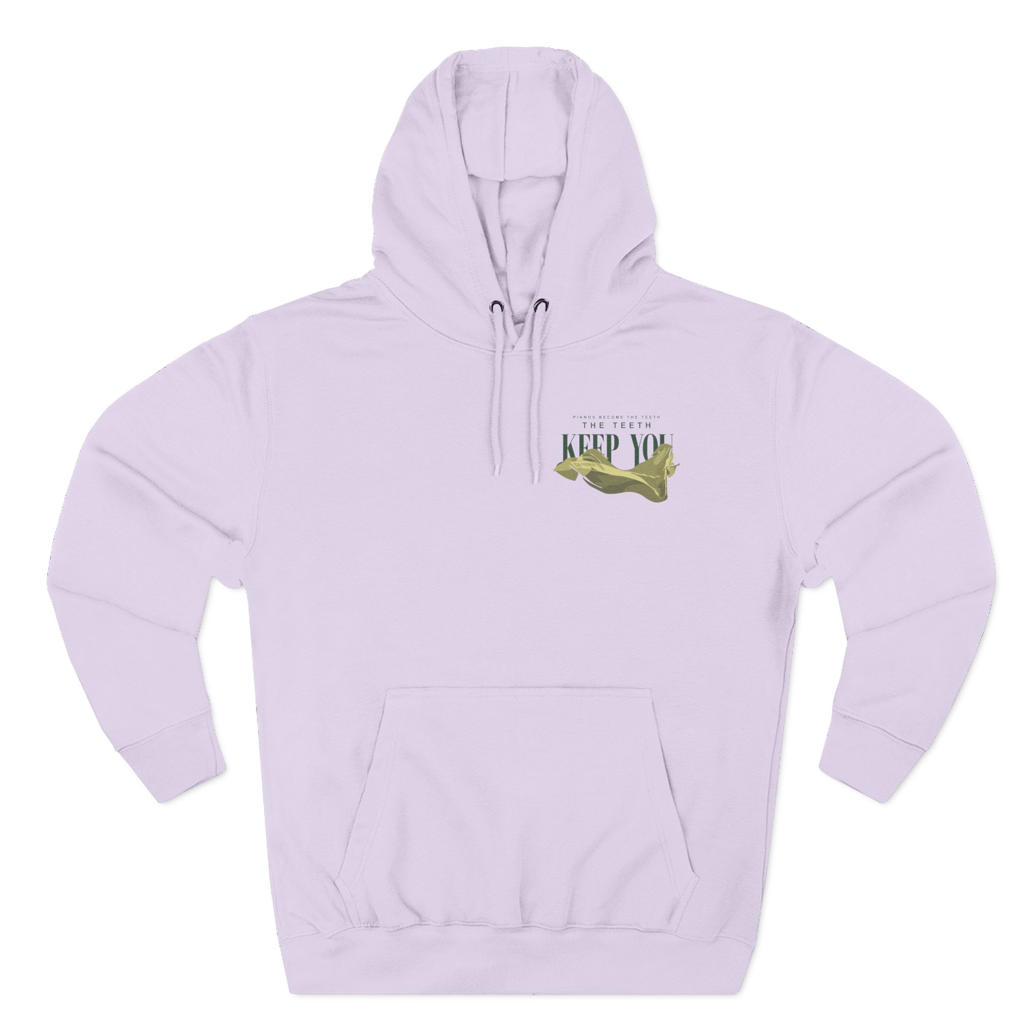 Pianos Become the Teeth Keep You Drape Three-Panel Fleece Hoodie