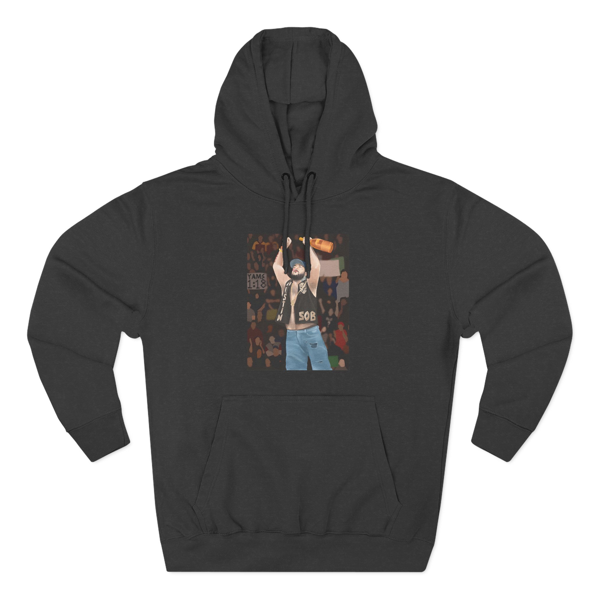 Asap Mob Vlone X Asap Yams Three-Panel Fleece Hoodie