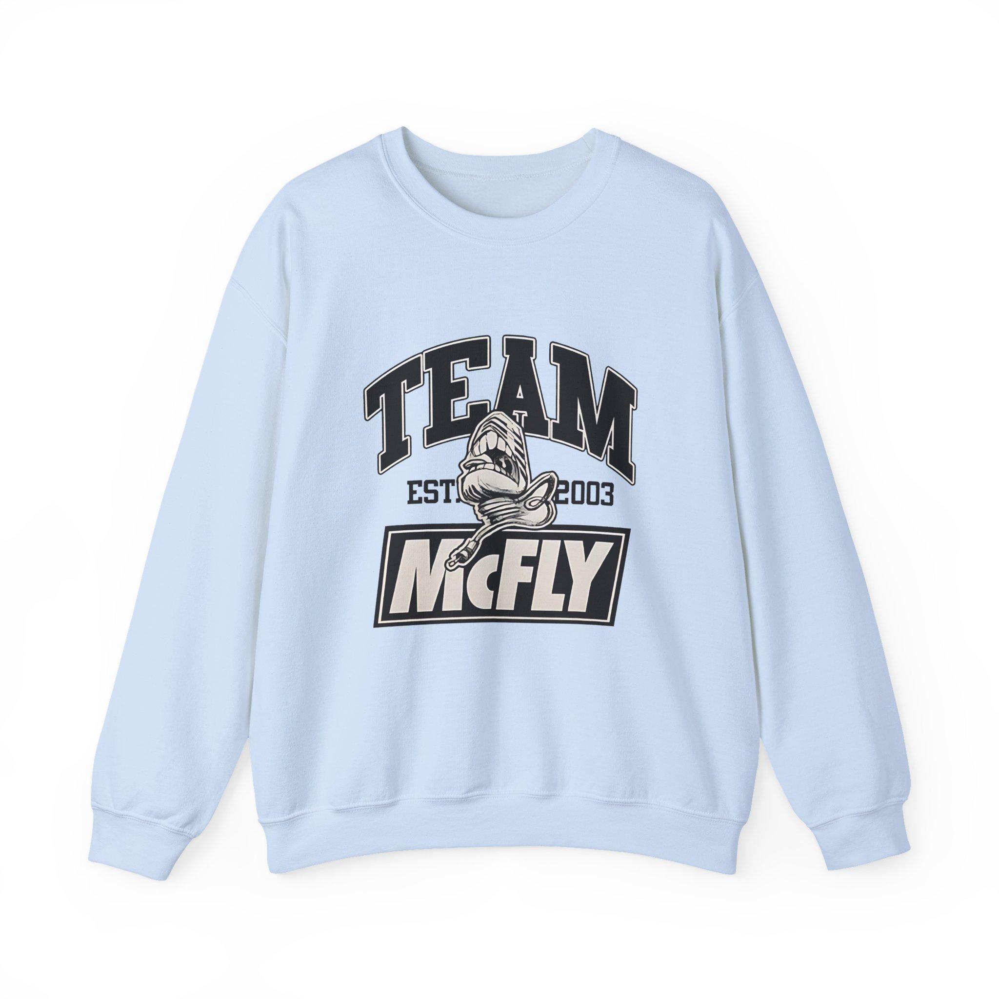 Mcfly Ecru Unisex Heavy Blend Crewneck Sweatshirt