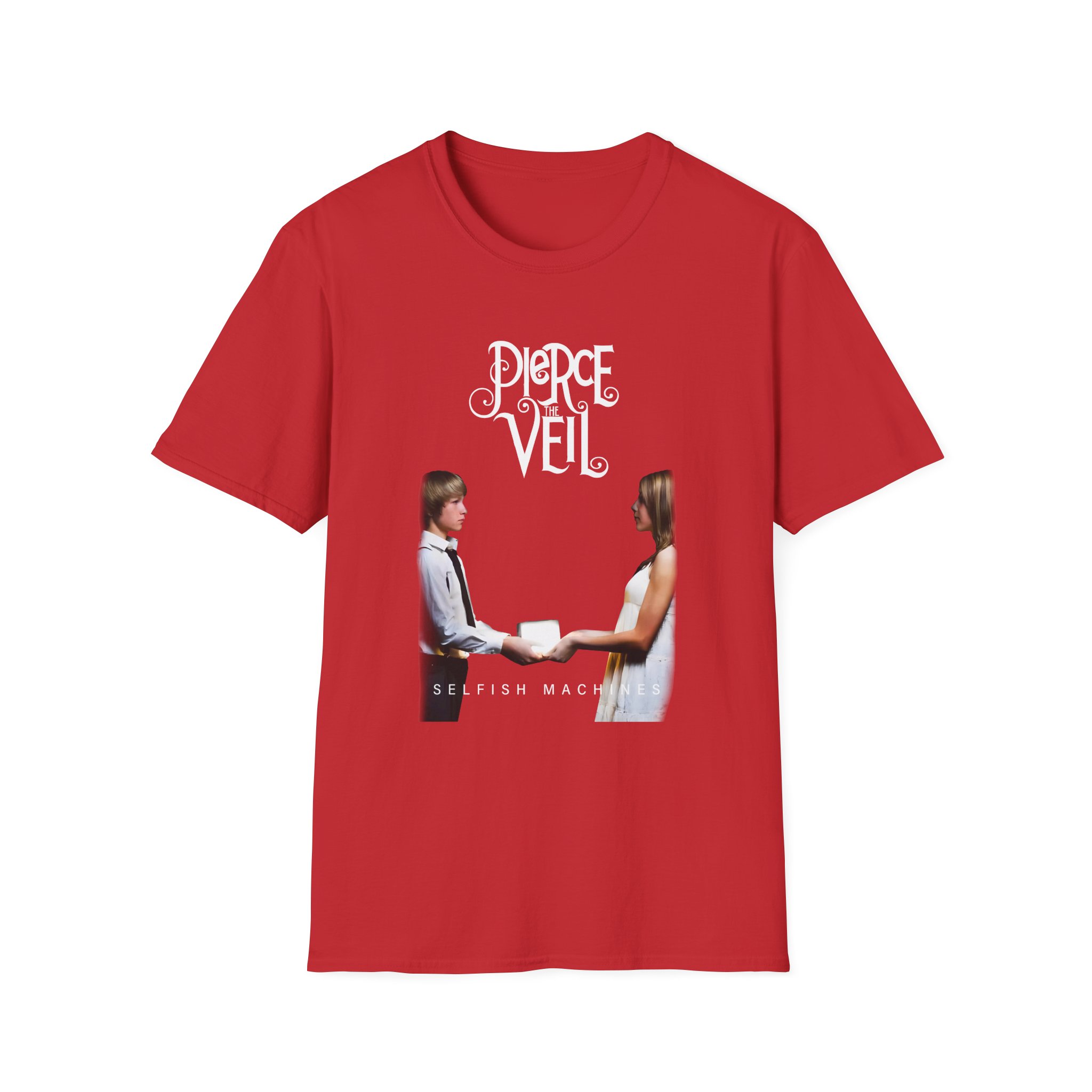 Pierce the Veil Selfish Machines Unisex Softstyle T-Shirt