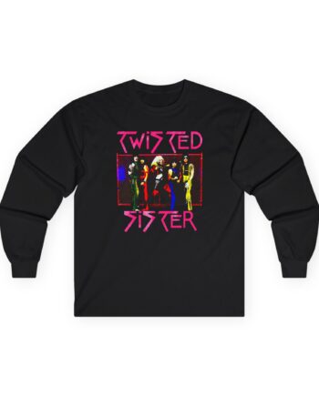 Vintage Group Photo Twisted Sister Unisex Ultra Cotton Long Sleeve Tee