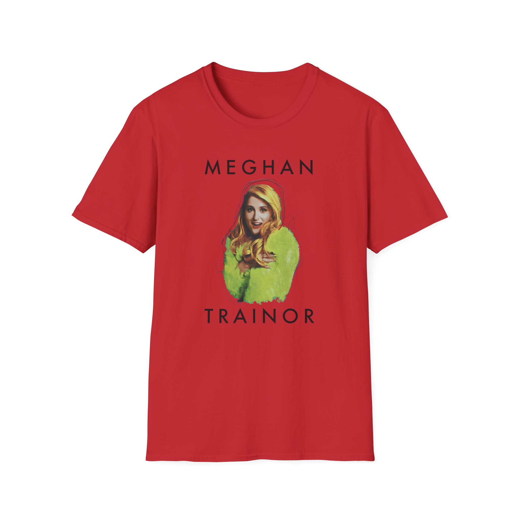 Meghan Trainor Title Pose Girls Unisex Softstyle T-Shirt