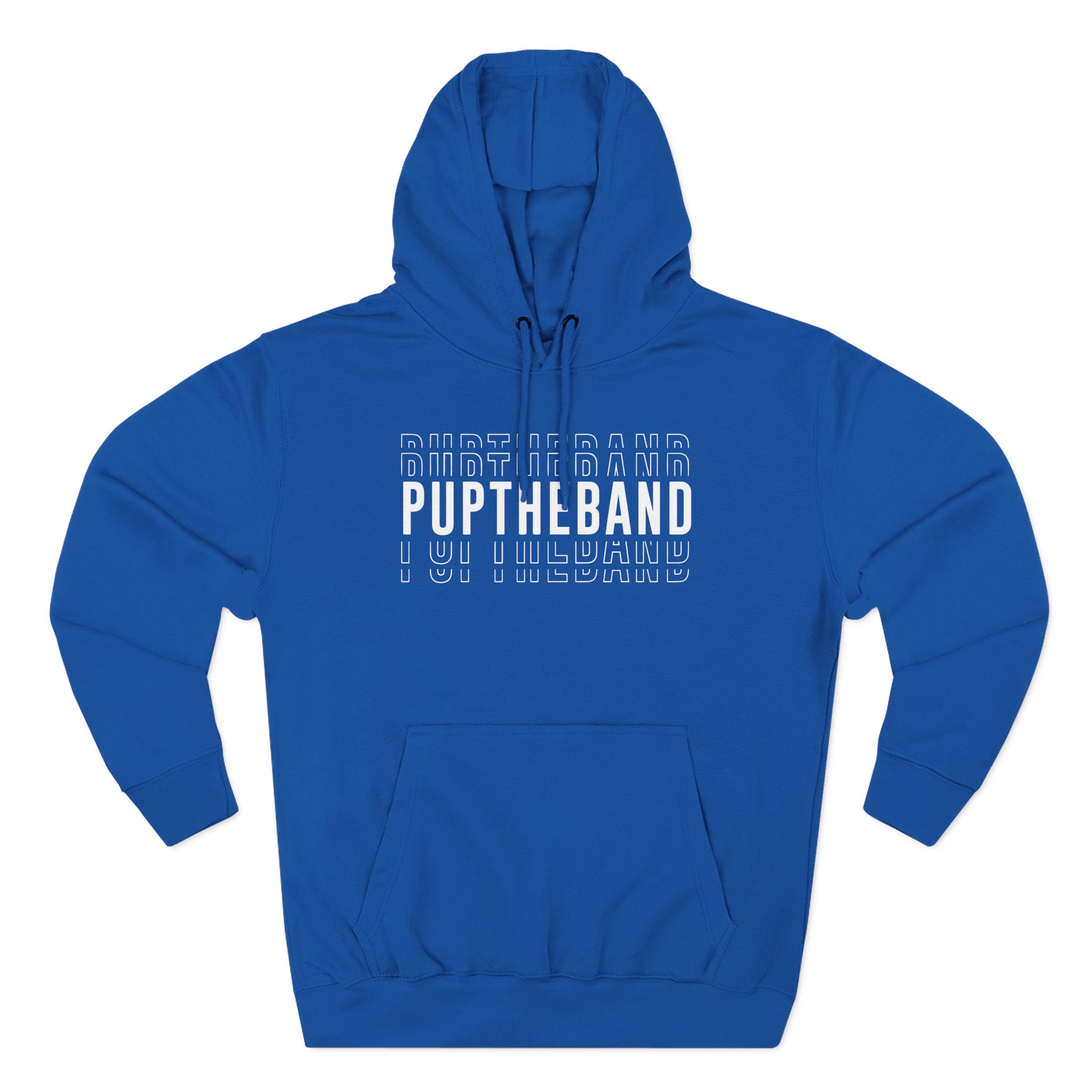 Pup Zombie Three-Panel Fleece Hoodie