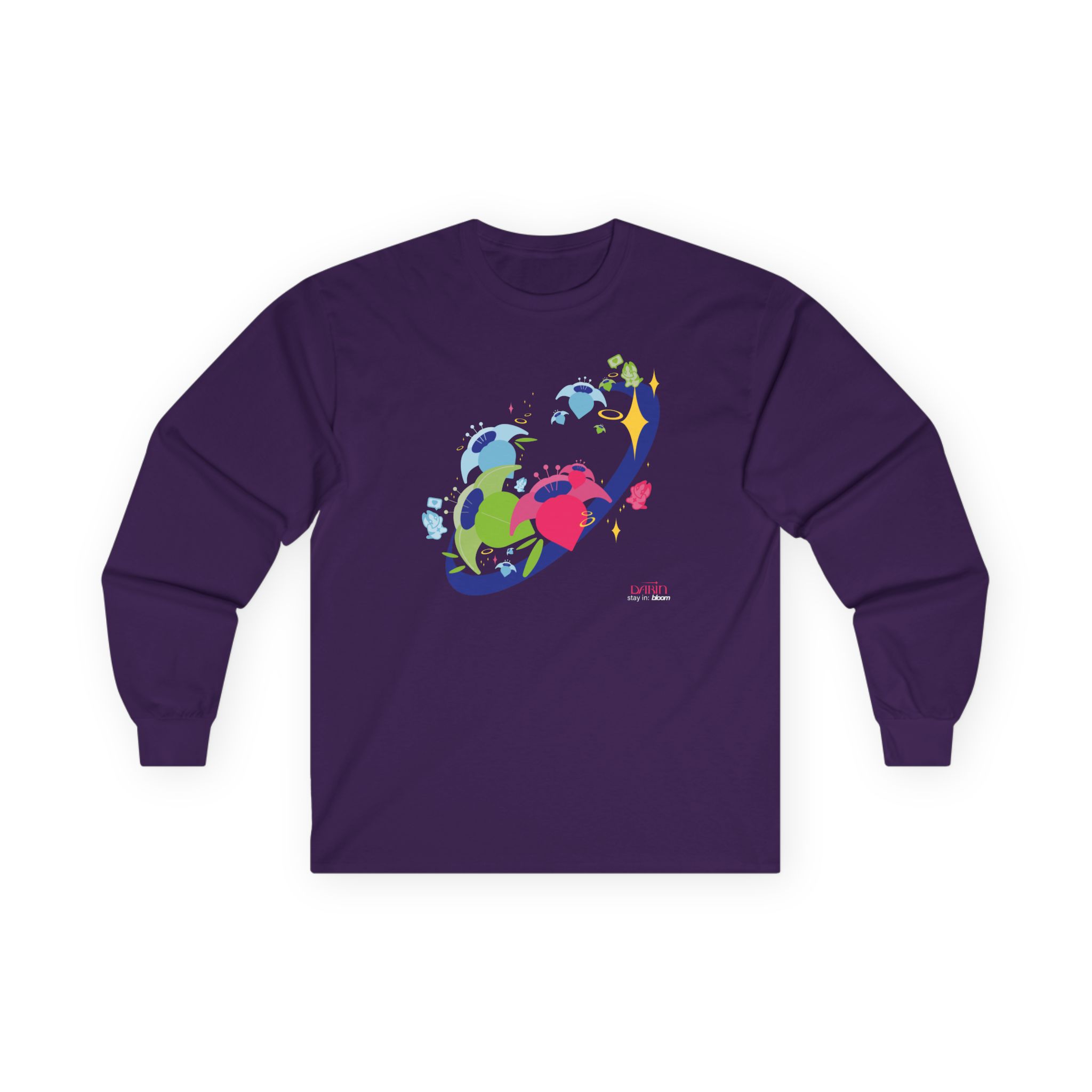 Dabin Stay in Bloom Pigment Dyed Unisex Ultra Cotton Long Sleeve Tee