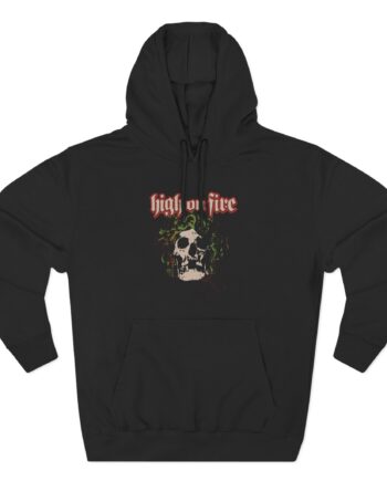 High on Fire Medusa Three-Panel Fleece Hoodie
