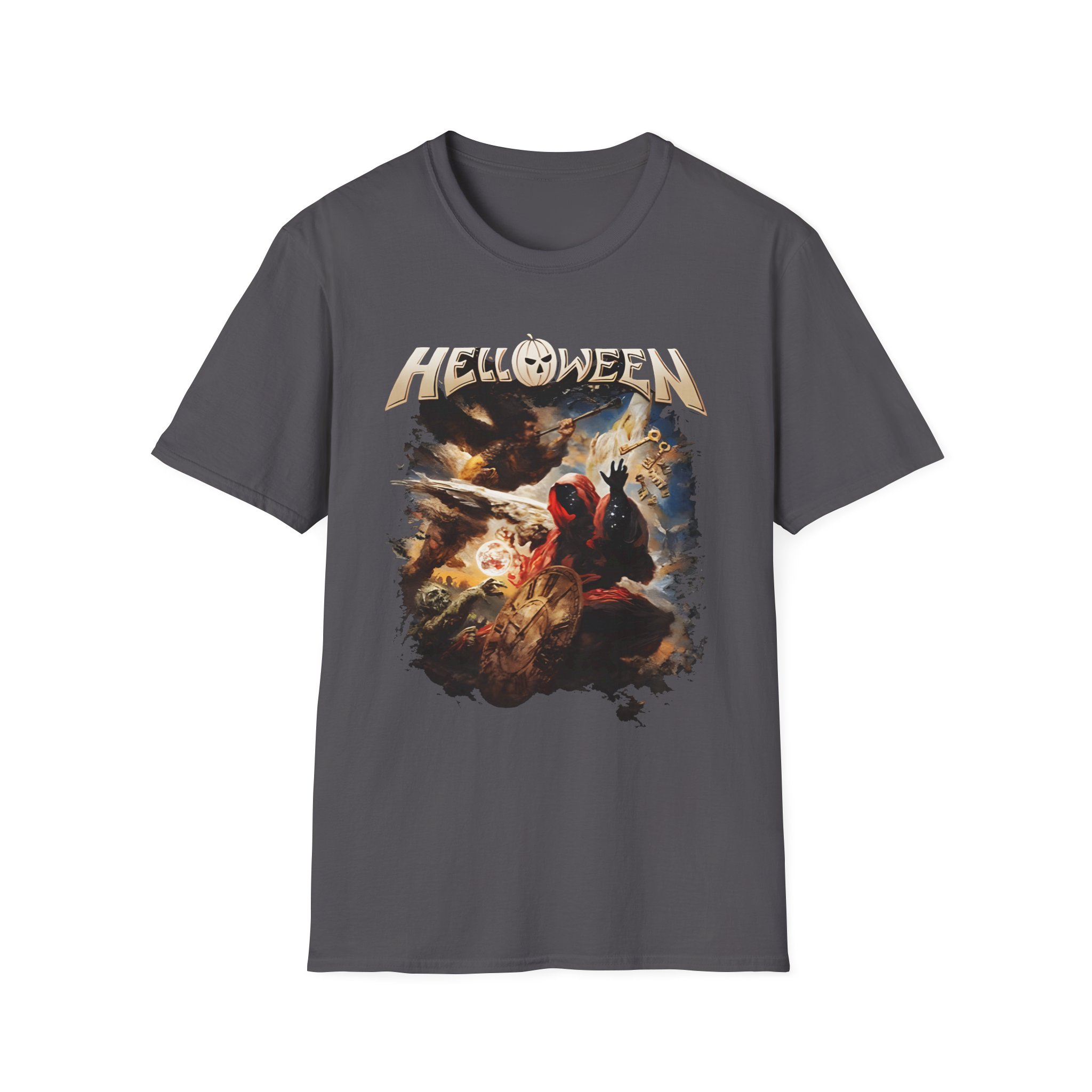 Helloween United Forces World Tour Unisex Softstyle T-Shirt