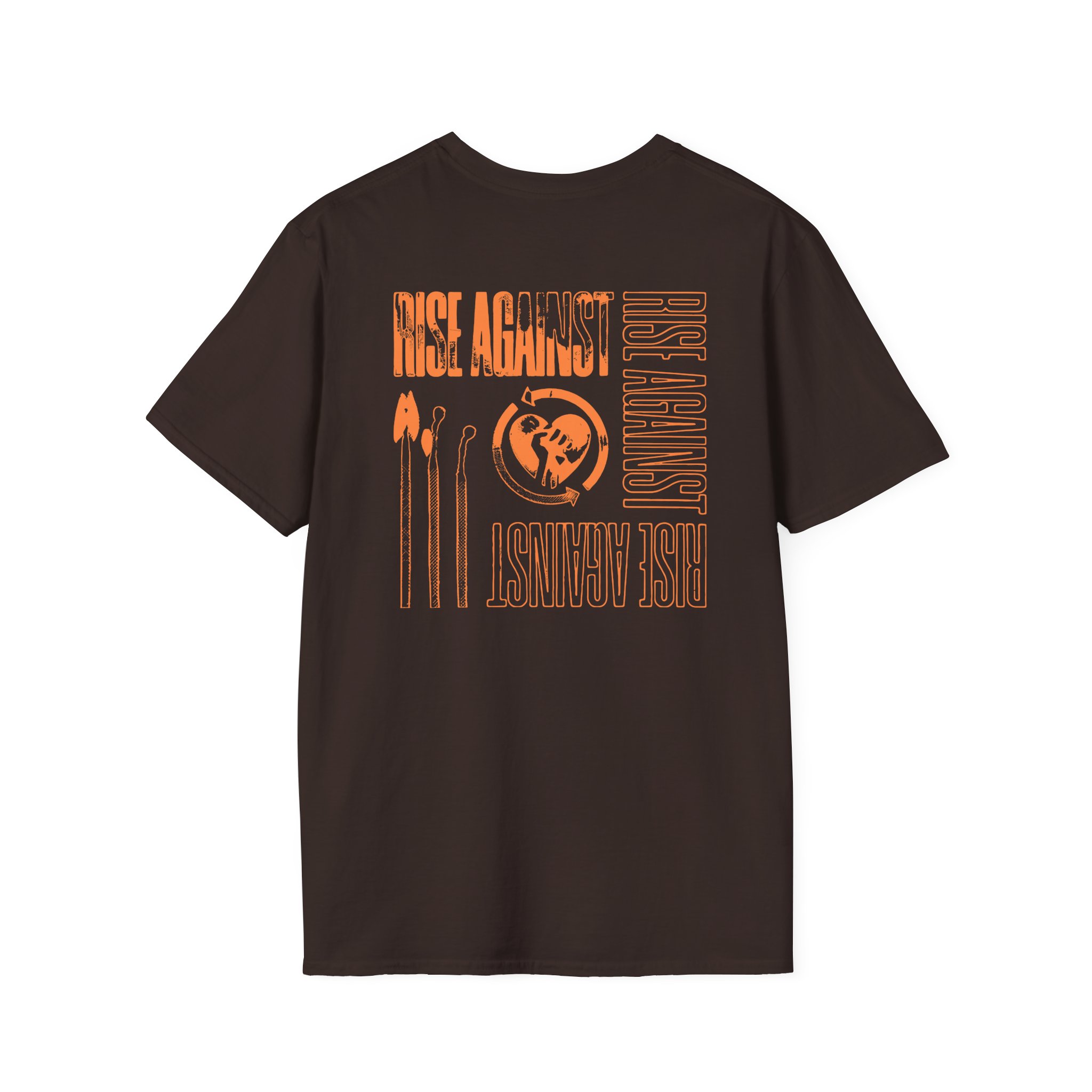 Rise Against Matches Cube Unisex Softstyle T-Shirt