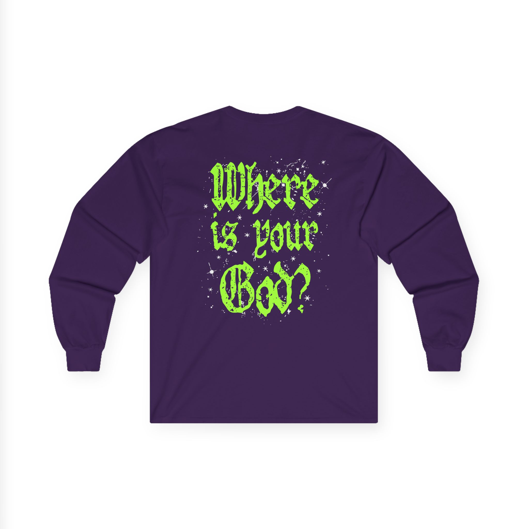 Suicide Silence Unanswered Neon Unisex Ultra Cotton Long Sleeve Tee