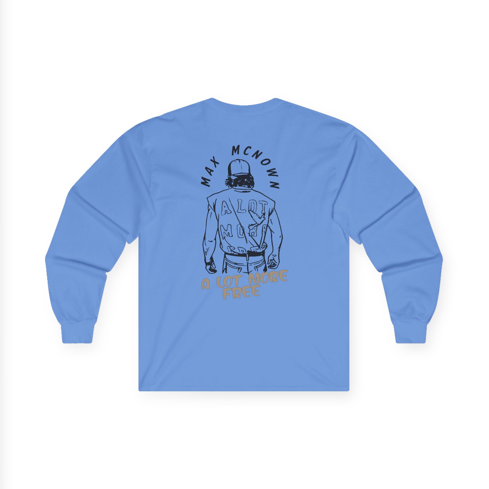 Max Mcnown Illustrated Sketch Unisex Ultra Cotton Long Sleeve Tee
