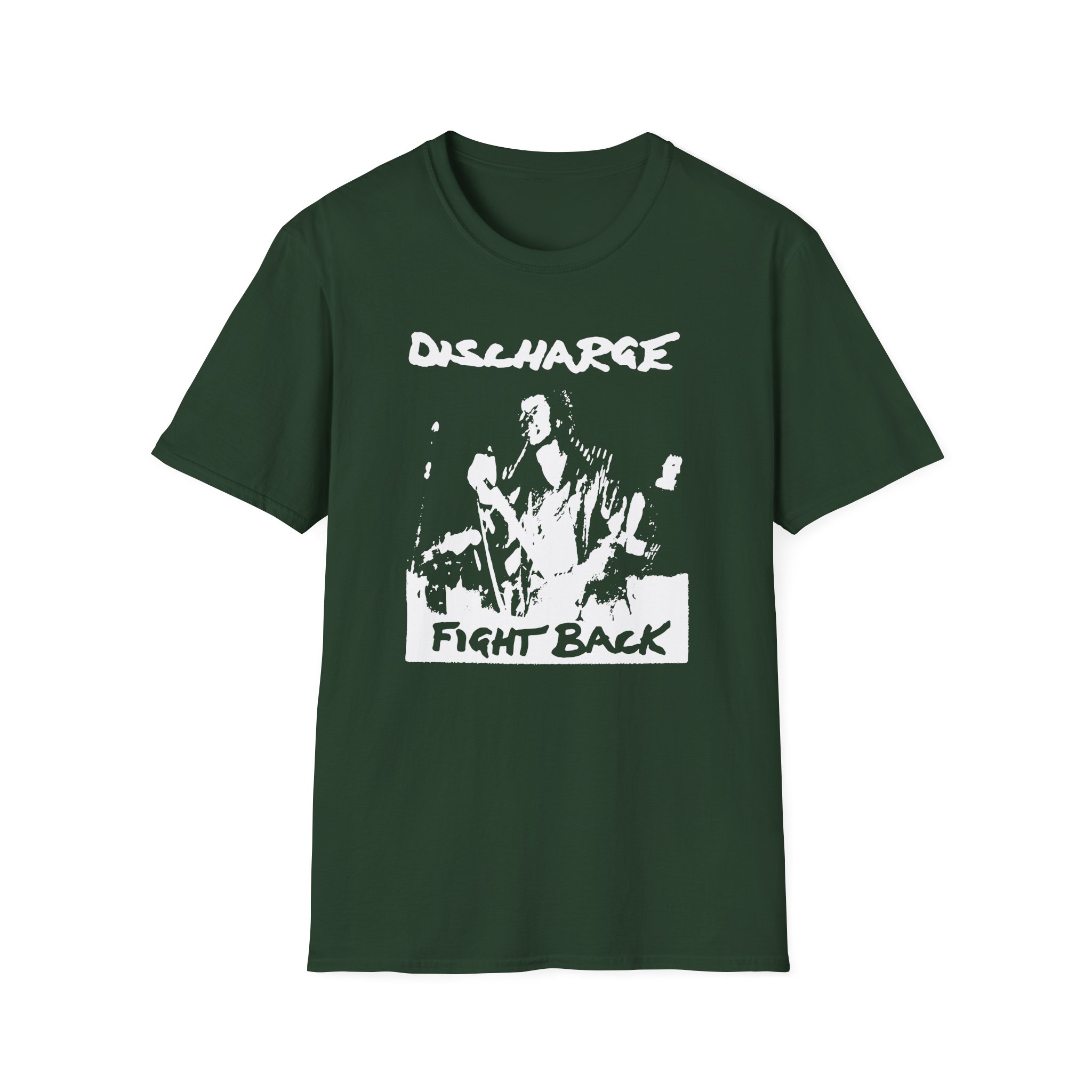 Discharge Fight Back Unisex Softstyle T-Shirt