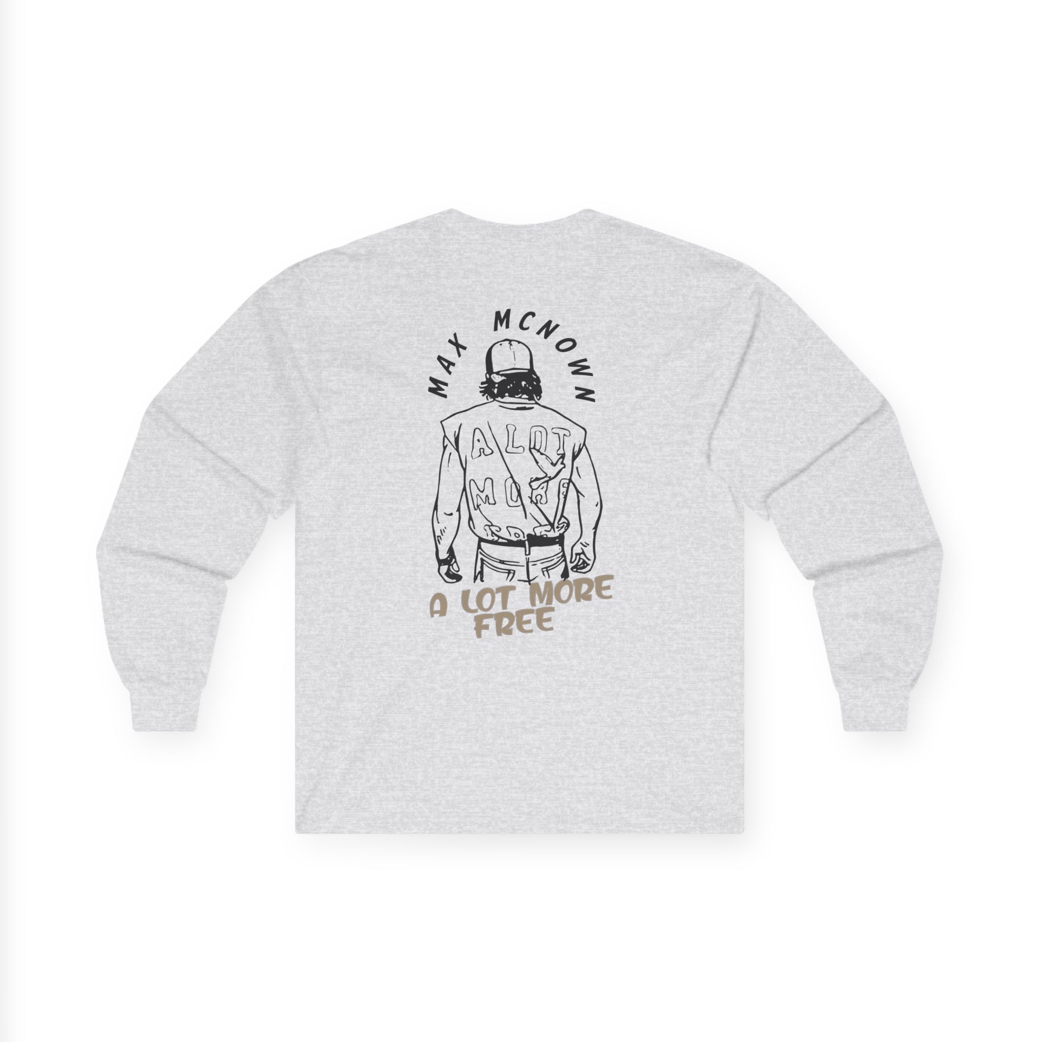 Max Mcnown Illustrated Sketch Unisex Ultra Cotton Long Sleeve Tee