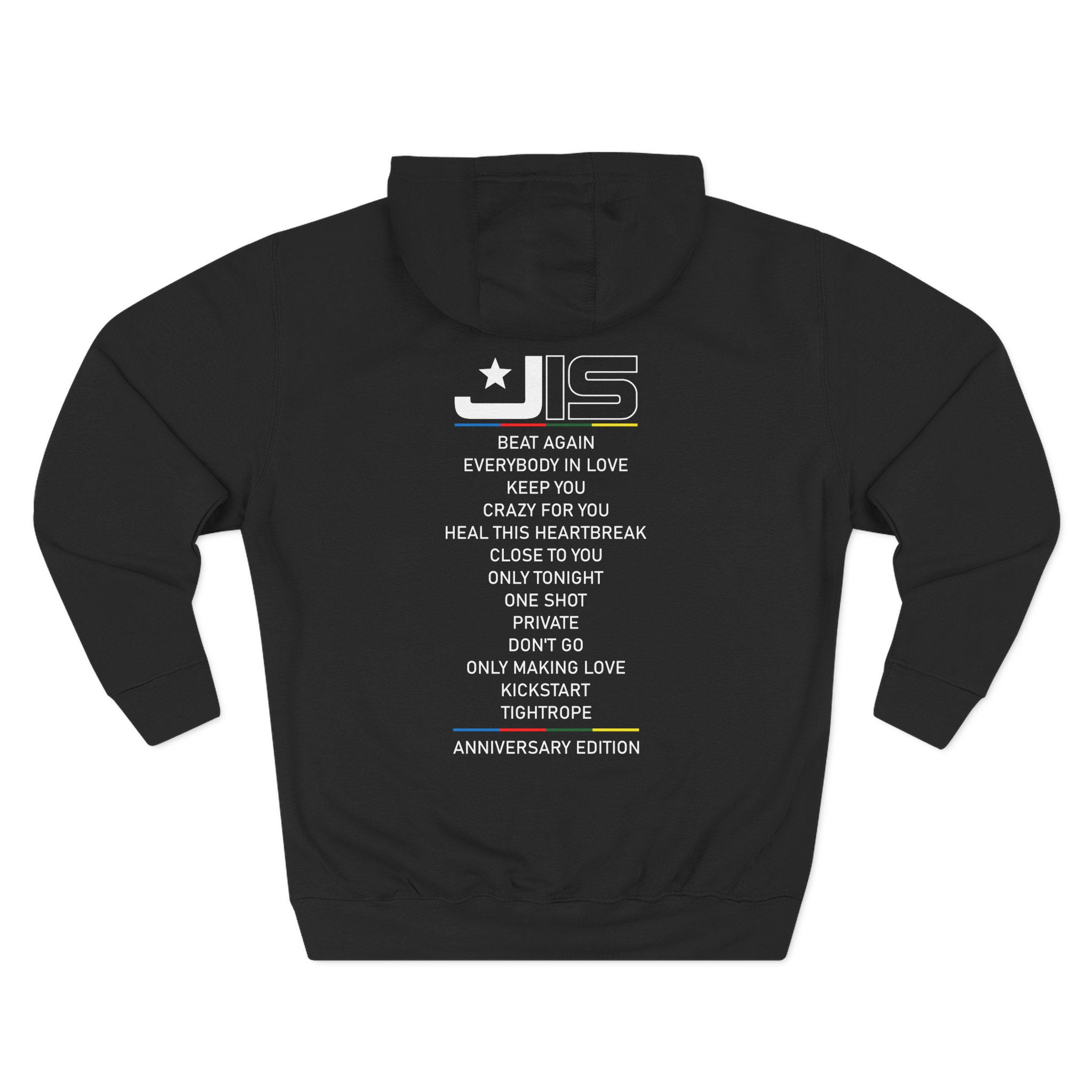 JLS J15 Anniversary Three-Panel Fleece Hoodie