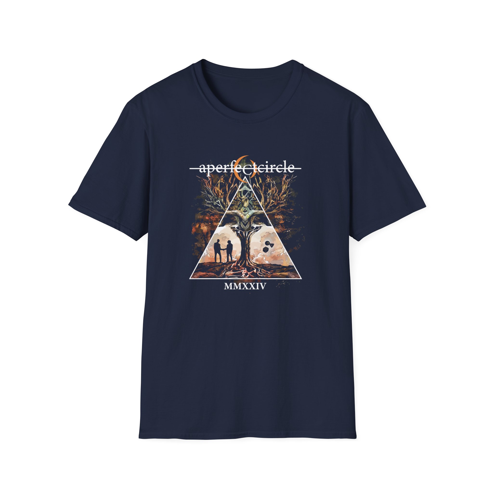 A Perfect Circle Yggdrasil Itin Unisex Softstyle T-Shirt