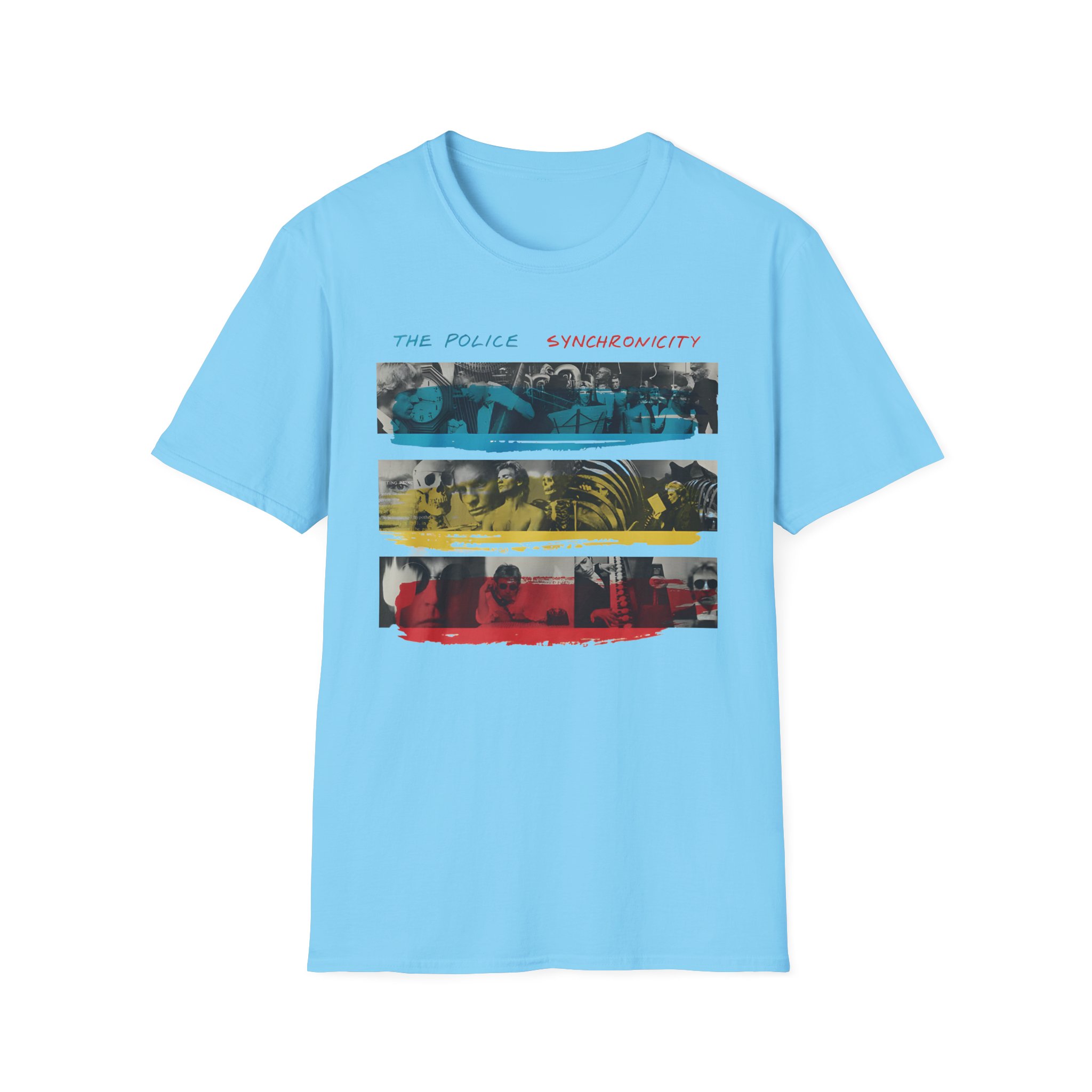 The Police Synchronicity Cover Unisex Softstyle T-Shirt