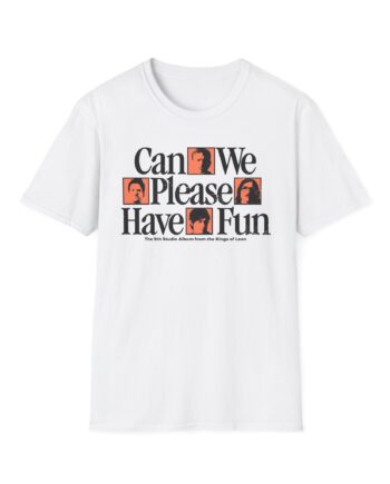Kings of Leon Can We Please Have Fun Unisex Softstyle T-Shirt
