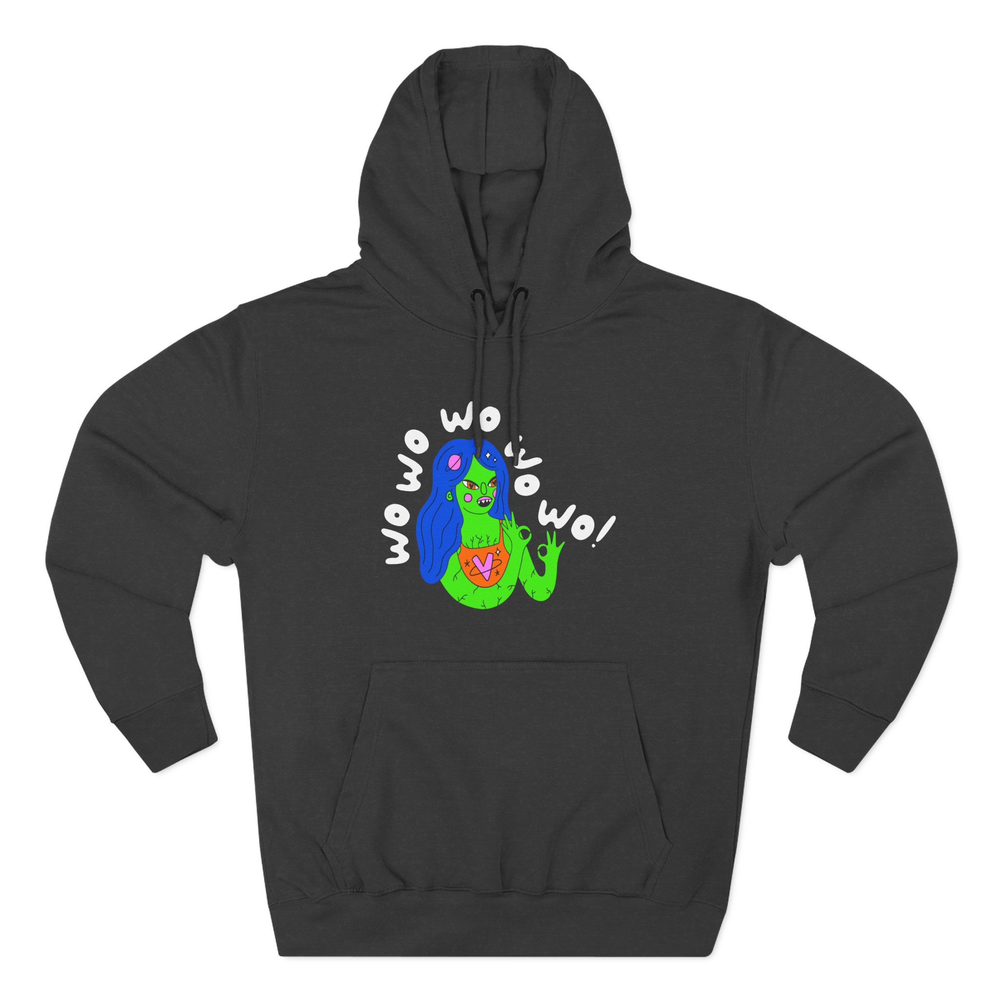 The Aquabats Martian Girl Three-Panel Fleece Hoodie