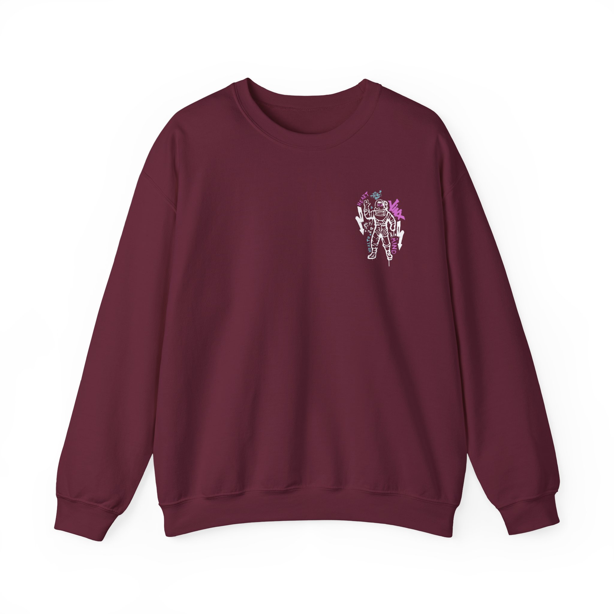 Jinx Arcane Unisex Heavy Blendâ„¢ Crewneck Sweatshirt