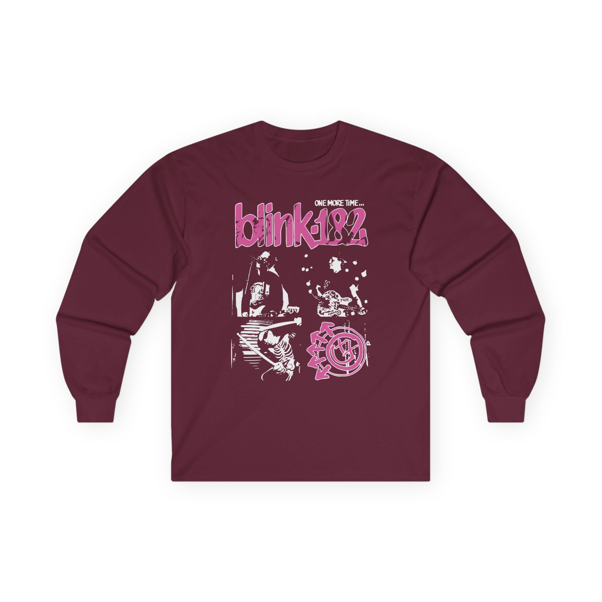 Blink 182 One More Time Photo Unisex Ultra Cotton Long Sleeve Tee