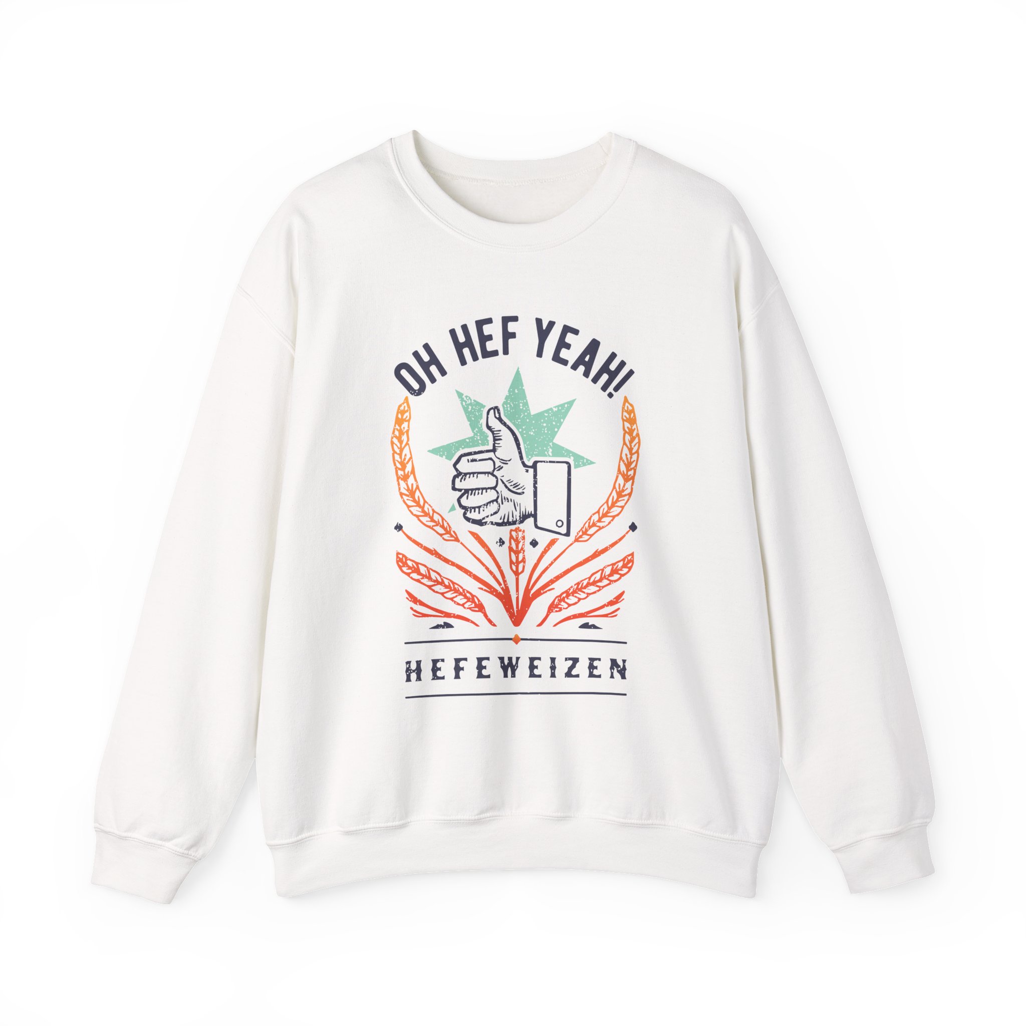 Oh Hef Yeah Unisex Heavy Blendâ„¢ Crewneck Sweatshirt