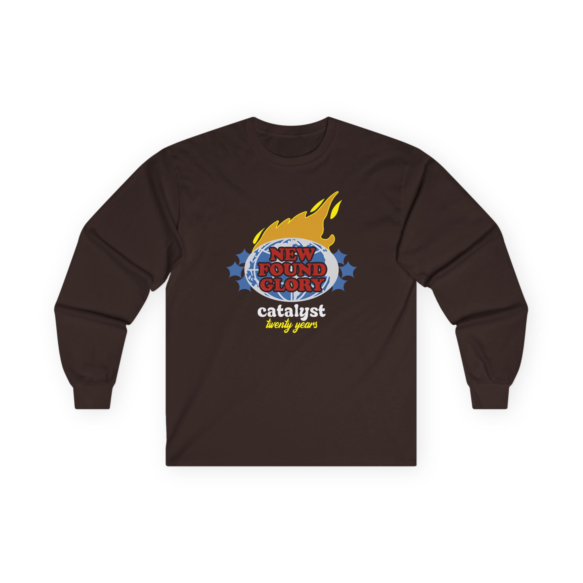 New Found Glory It’s All Downhill From Here Flame Unisex Ultra Cotton Long Sleeve Tee