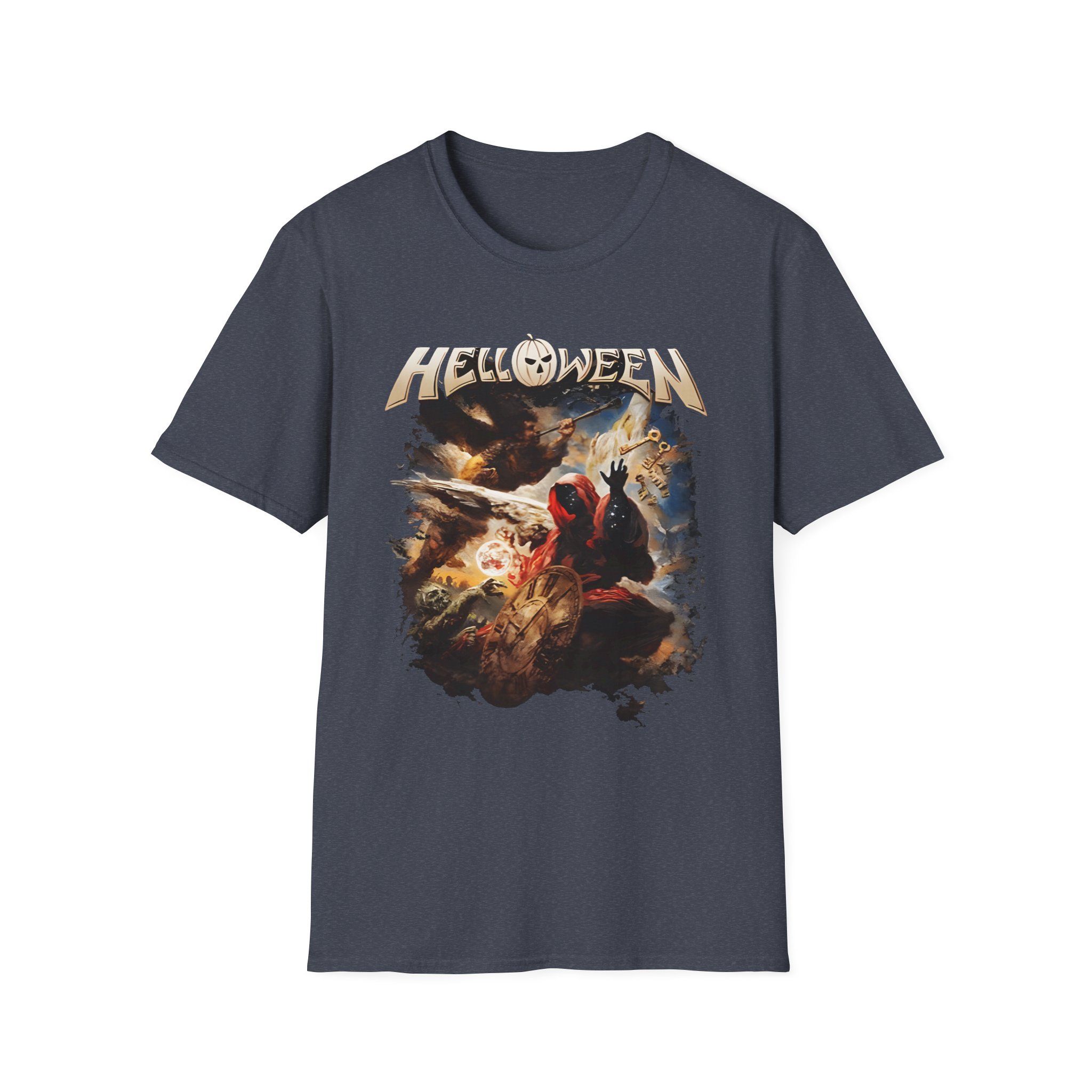 Helloween United Forces World Tour Unisex Softstyle T-Shirt