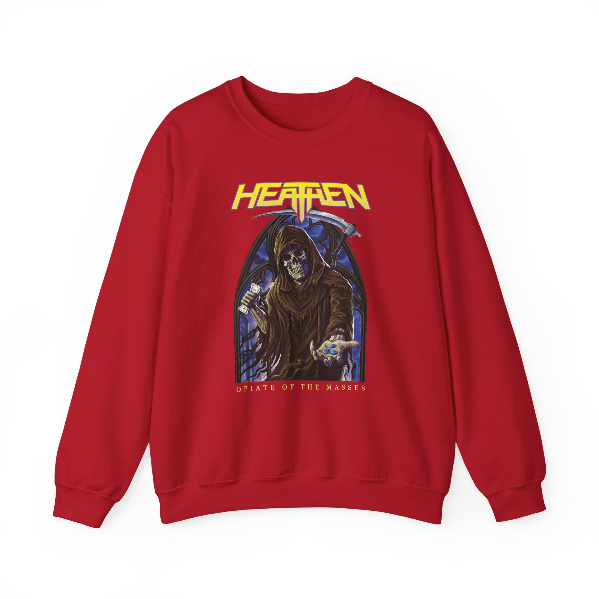 Heathen Opiate of the Masses Unisex Heavy Blendâ„¢ Crewneck Sweatshirt