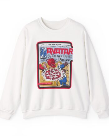 Avatar Band Ritual Ringer Unisex Heavy Blend™ Crewneck Sweatshirt