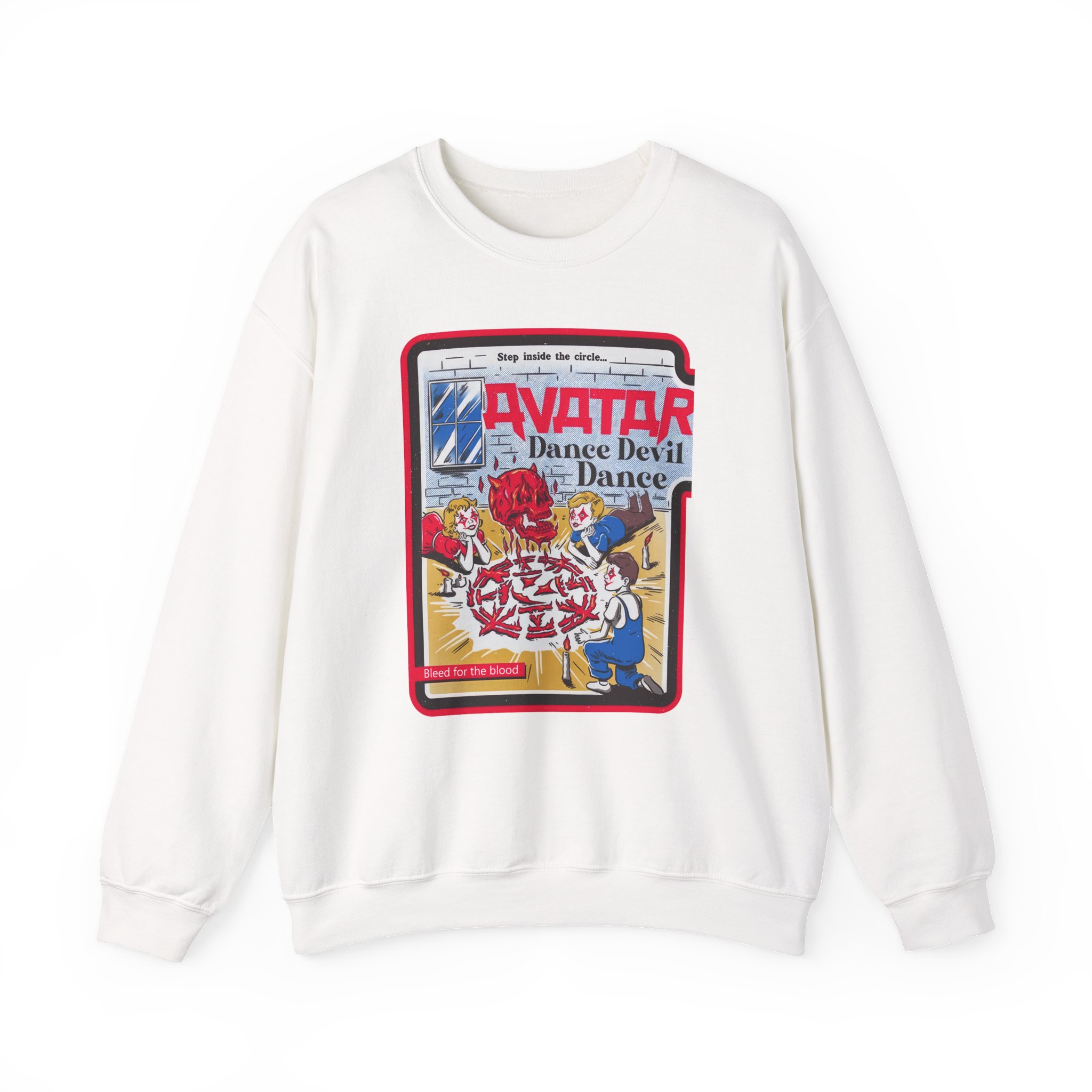 Avatar Band Ritual Ringer Unisex Heavy Blendâ„¢ Crewneck Sweatshirt