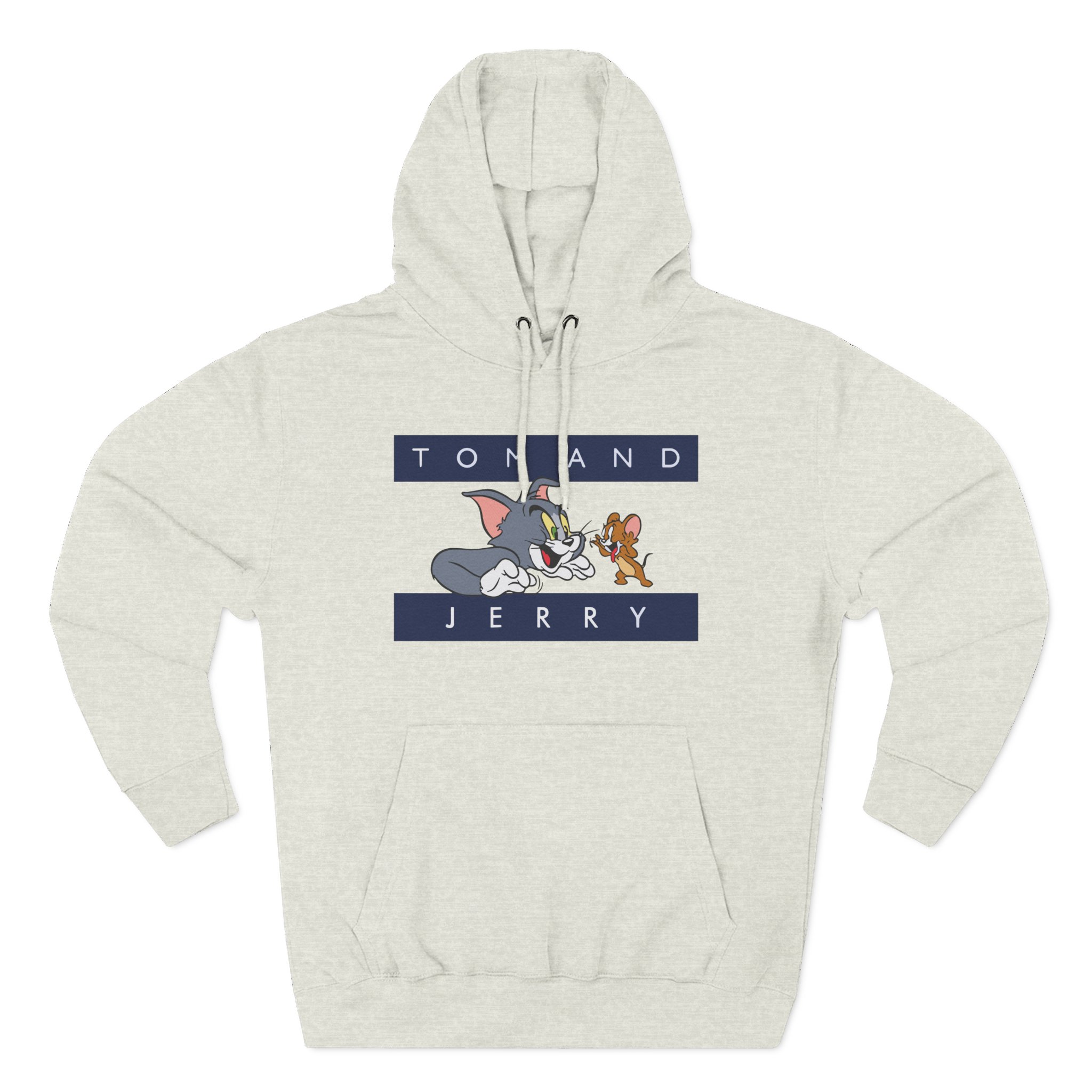 Fede Vigevani Tom and Jerry Three-Panel Fleece Hoodie
