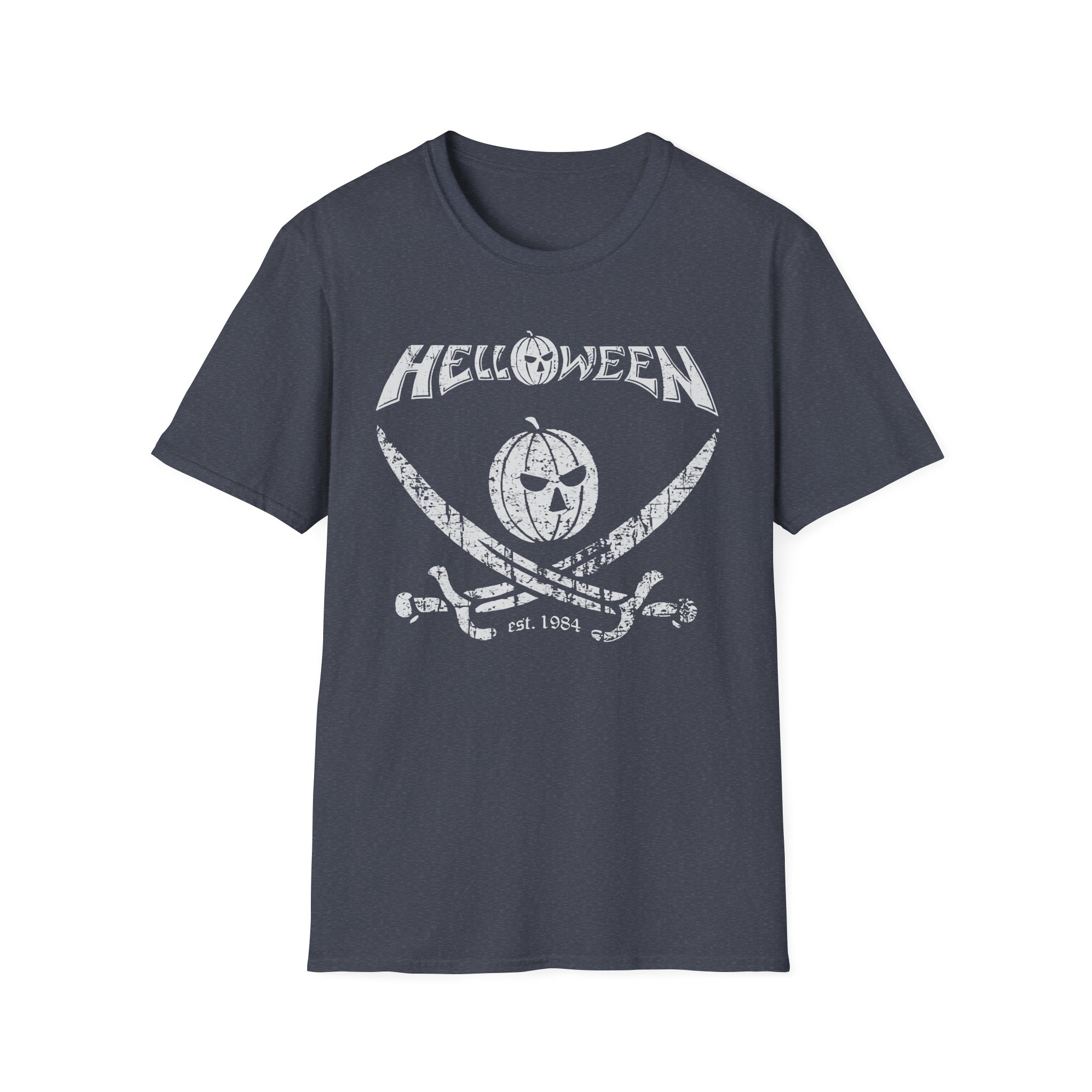 Helloween Pirate Pumpkin Unisex Softstyle T-Shirt