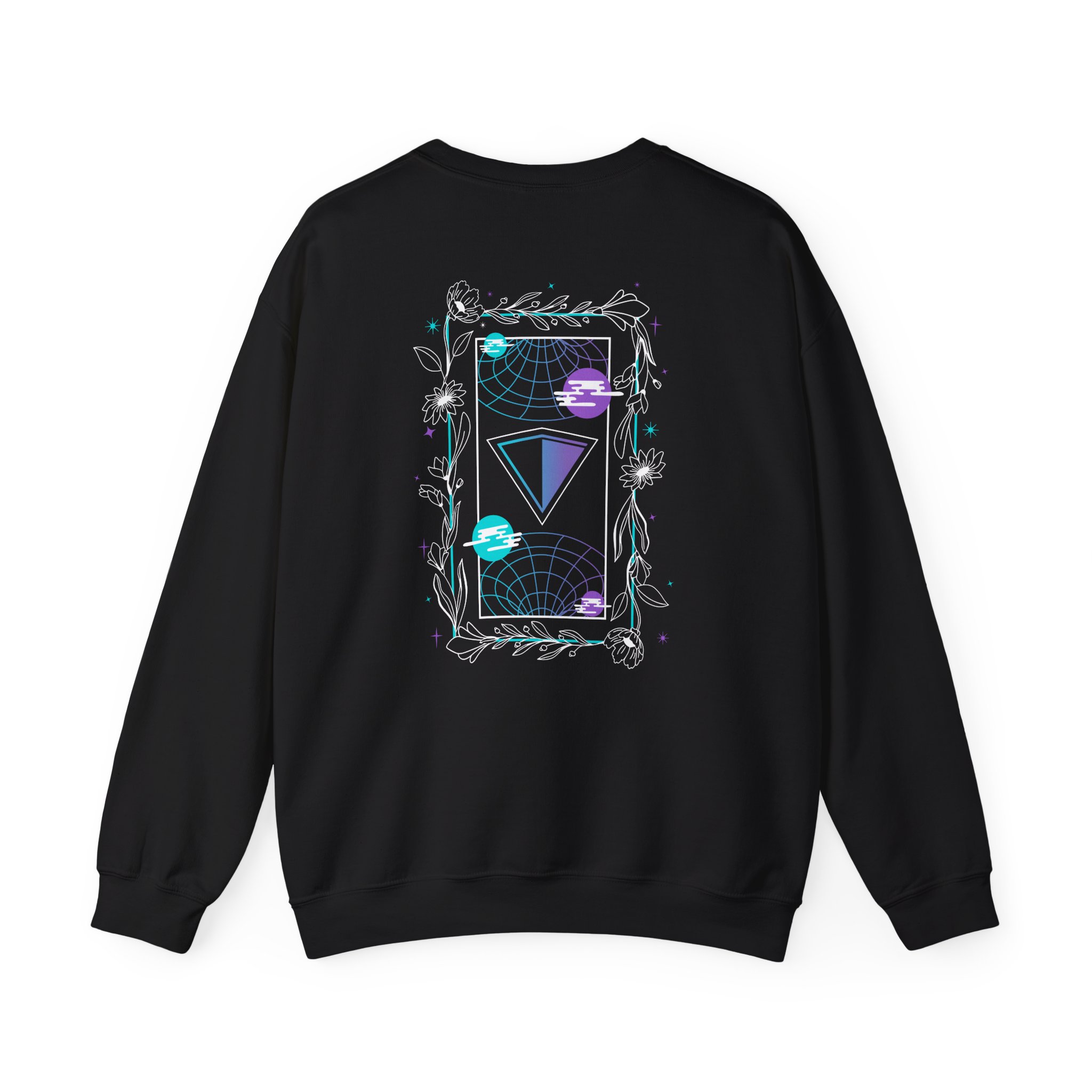 Inzo Astral Bloom Unisex Heavy Blendâ„¢ Crewneck Sweatshirt