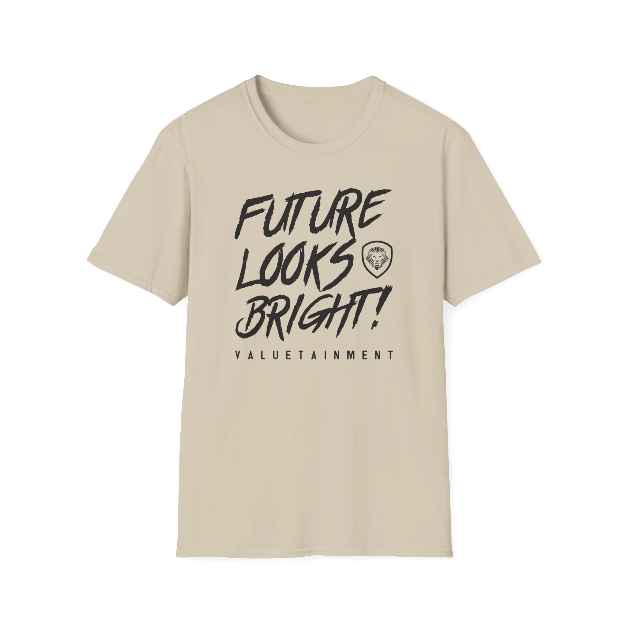 Valuetainment Future Looks Bright Unisex Softstyle T-Shirt