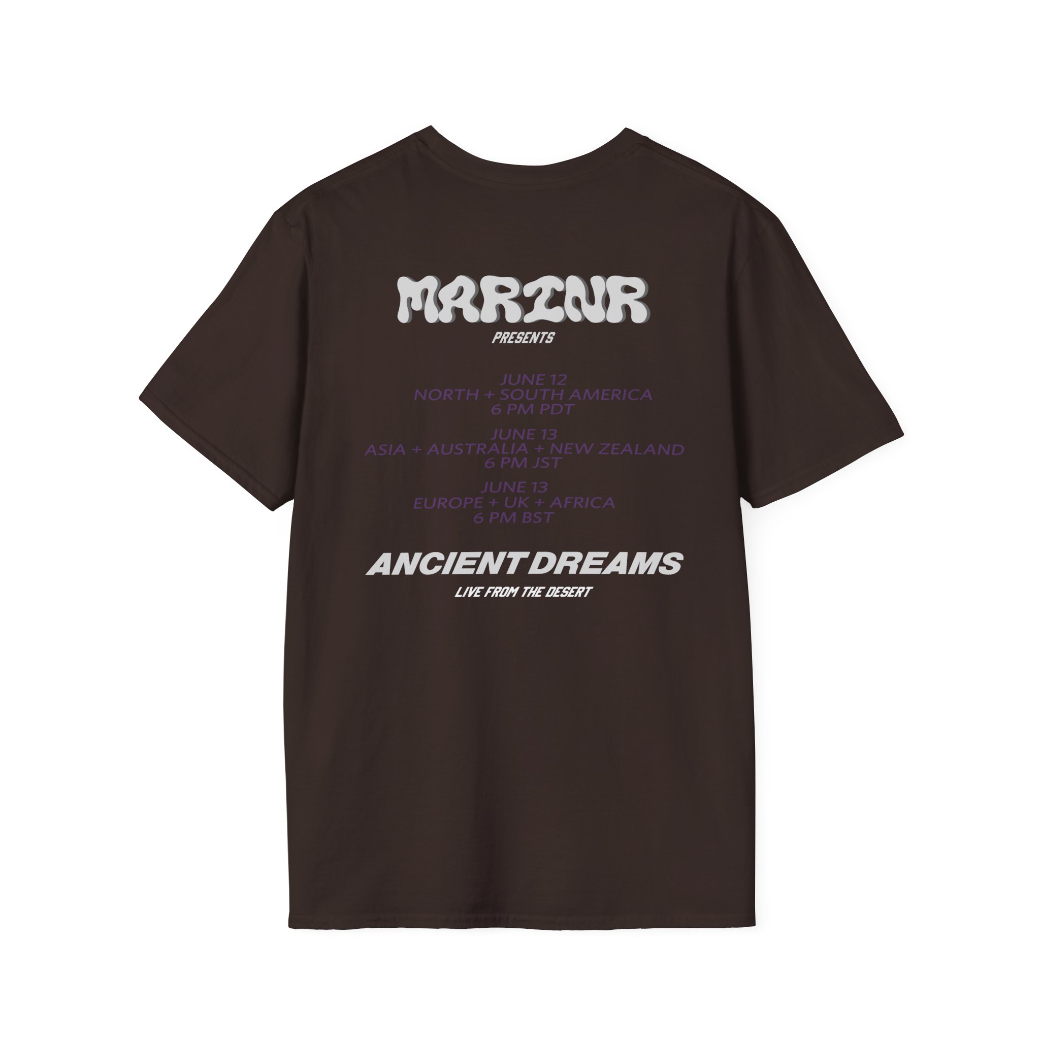 Marina Ancient Dreams Live From the Desert Unisex Softstyle T-Shirt