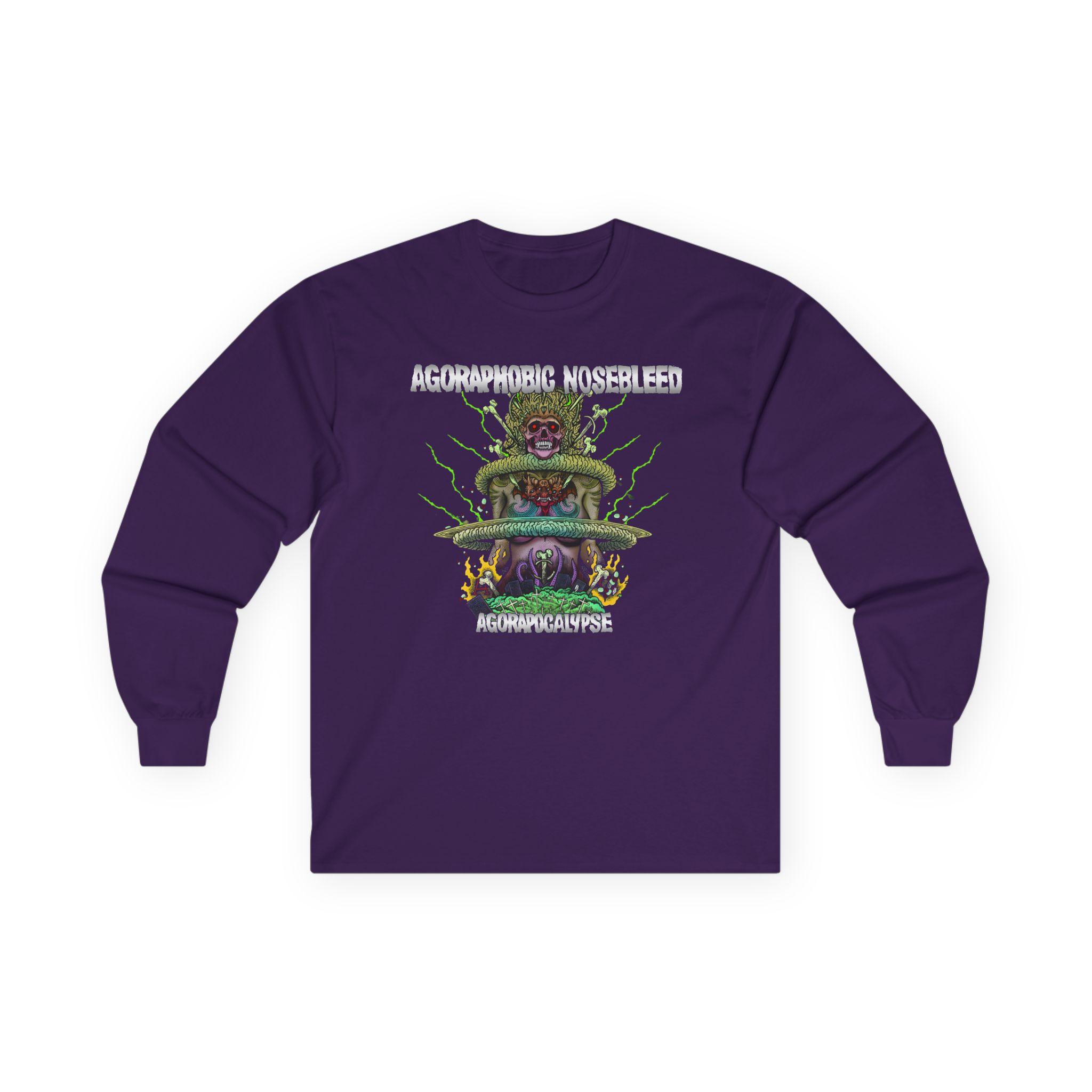 Agoraphobic Nosebleed Agorapocalypse Unisex Ultra Cotton Long Sleeve Tee