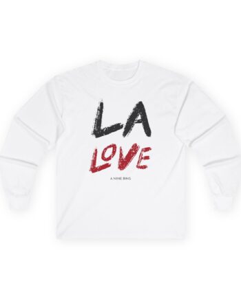 Nina Dobrev La Love Anine Bing Unisex Ultra Cotton Long Sleeve Tee